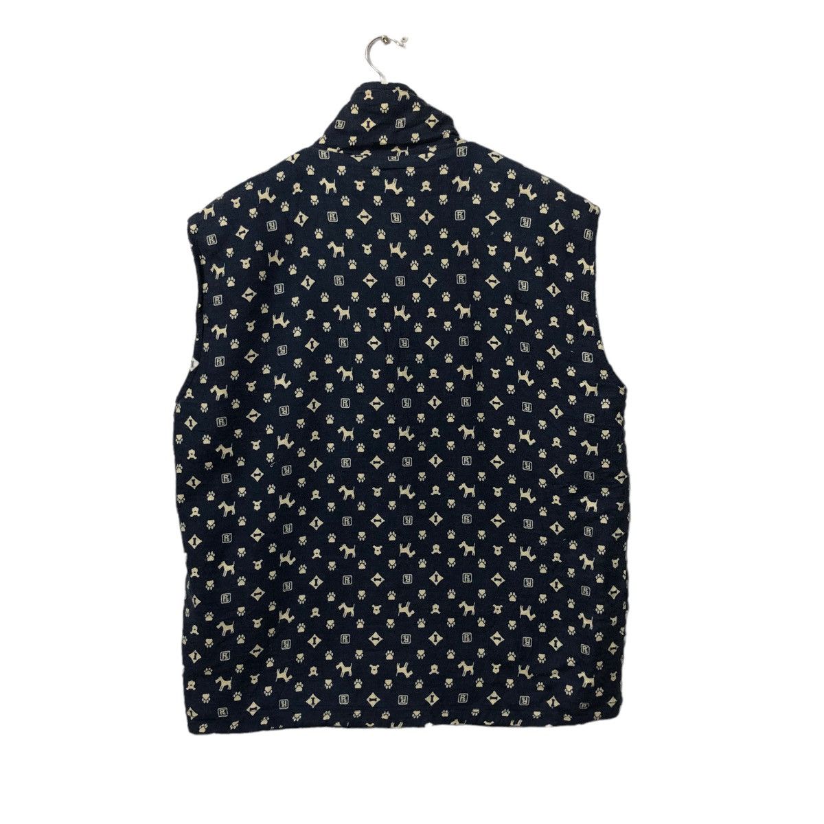 PERSON'S Vintage Persons Reversible Full Print Zipper Ups Vest Size US XL / EU 56 / 4 - 5 Thumbnail