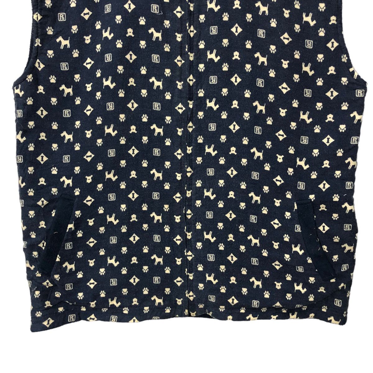 PERSON'S Vintage Persons Reversible Full Print Zipper Ups Vest Size US XL / EU 56 / 4 - 3 Thumbnail