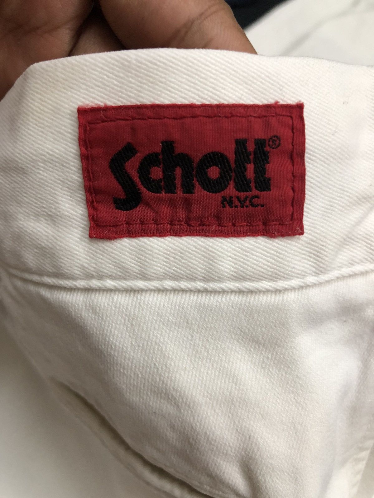 Schott Vintage Schott N.Y.C Straight Cut Trousers Pants W34 Size US 34 / EU 50 - 7 Thumbnail