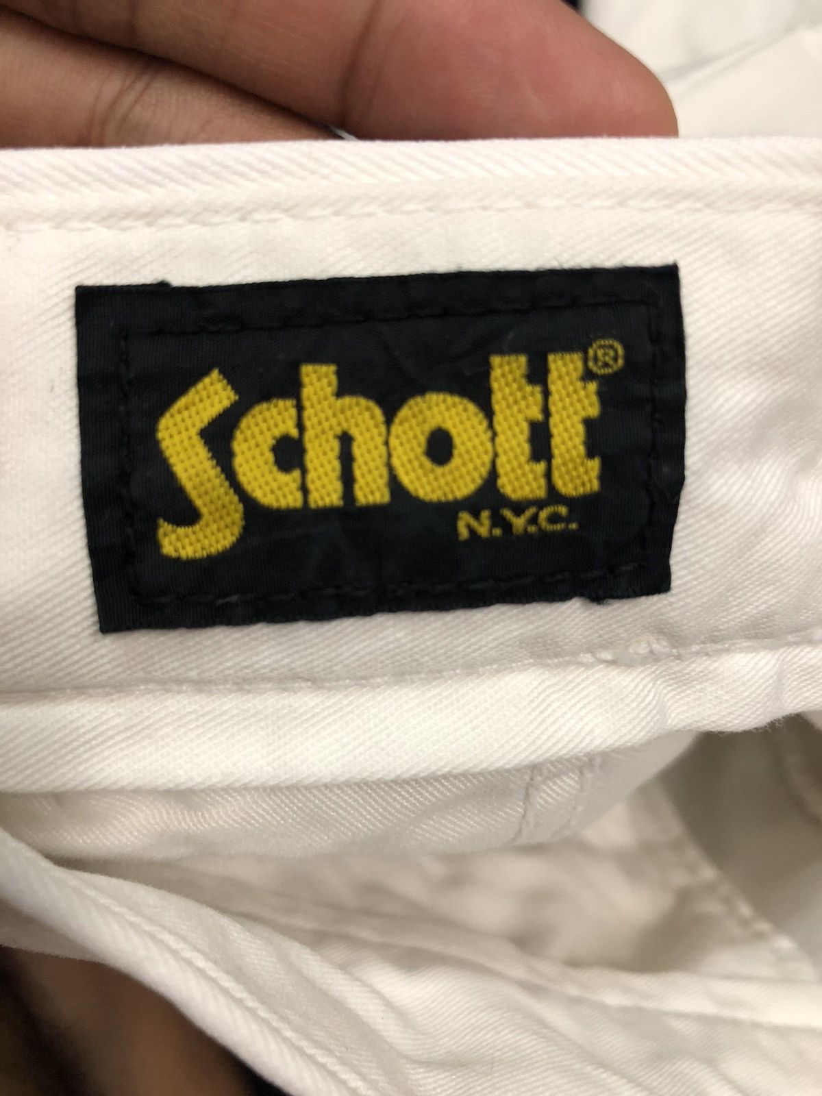 Schott Vintage Schott N.Y.C Straight Cut Trousers Pants W34 Size US 34 / EU 50 - 8 Thumbnail