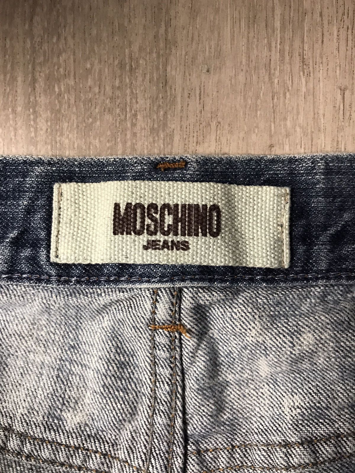 Moschino × Vintage Moschino Jeans Blue denim pants Size US 36 / EU 52 - 9 Thumbnail