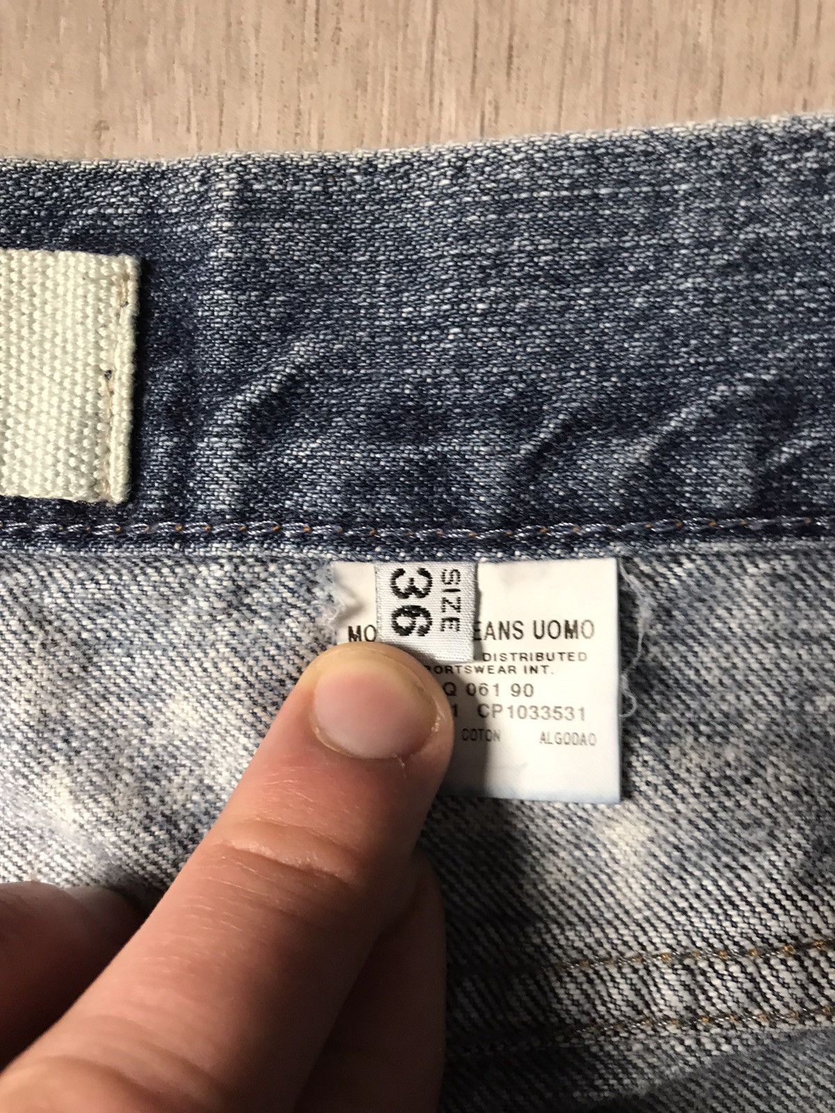 Moschino × Vintage Moschino Jeans Blue denim pants Size US 36 / EU 52 - 10 Thumbnail