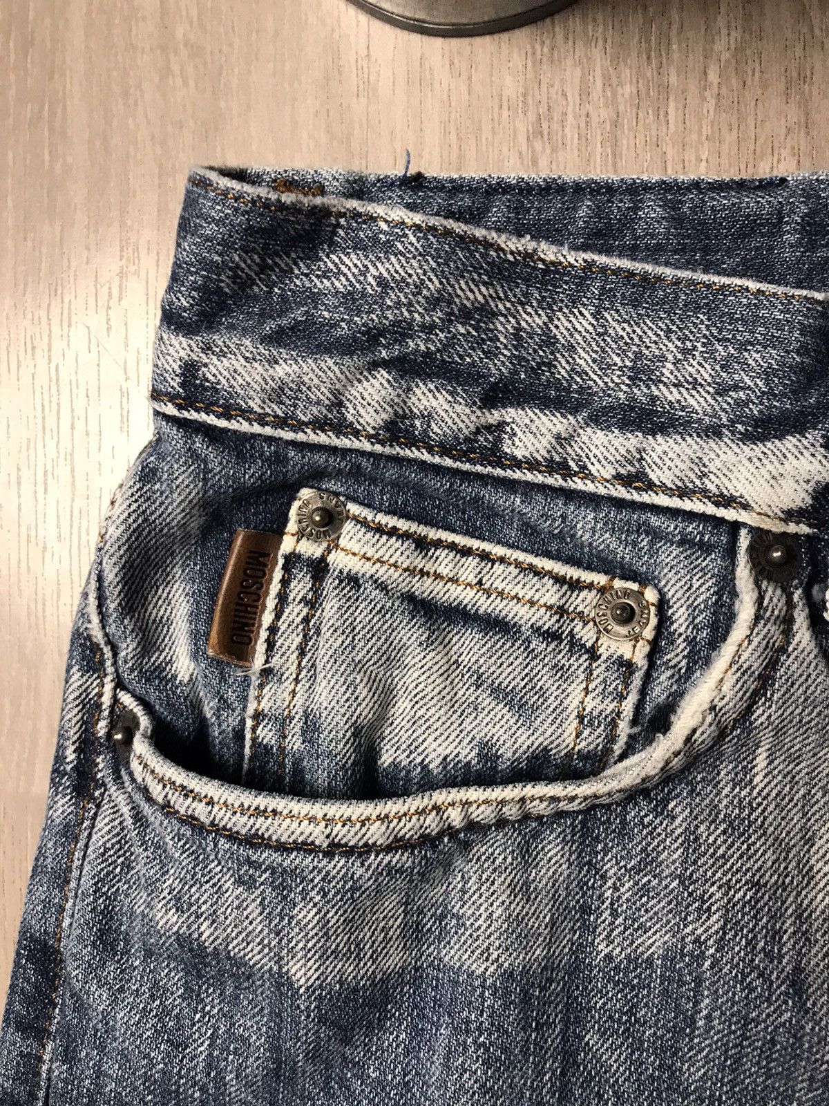 Moschino × Vintage Moschino Jeans Blue denim pants Size US 36 / EU 52 - 7 Thumbnail