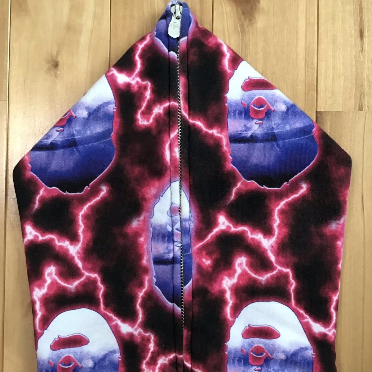 Bape BAPE LIGHTNING full zip hoodie a bathing ape Size US S / EU 44-46 / 1 - 3 Thumbnail