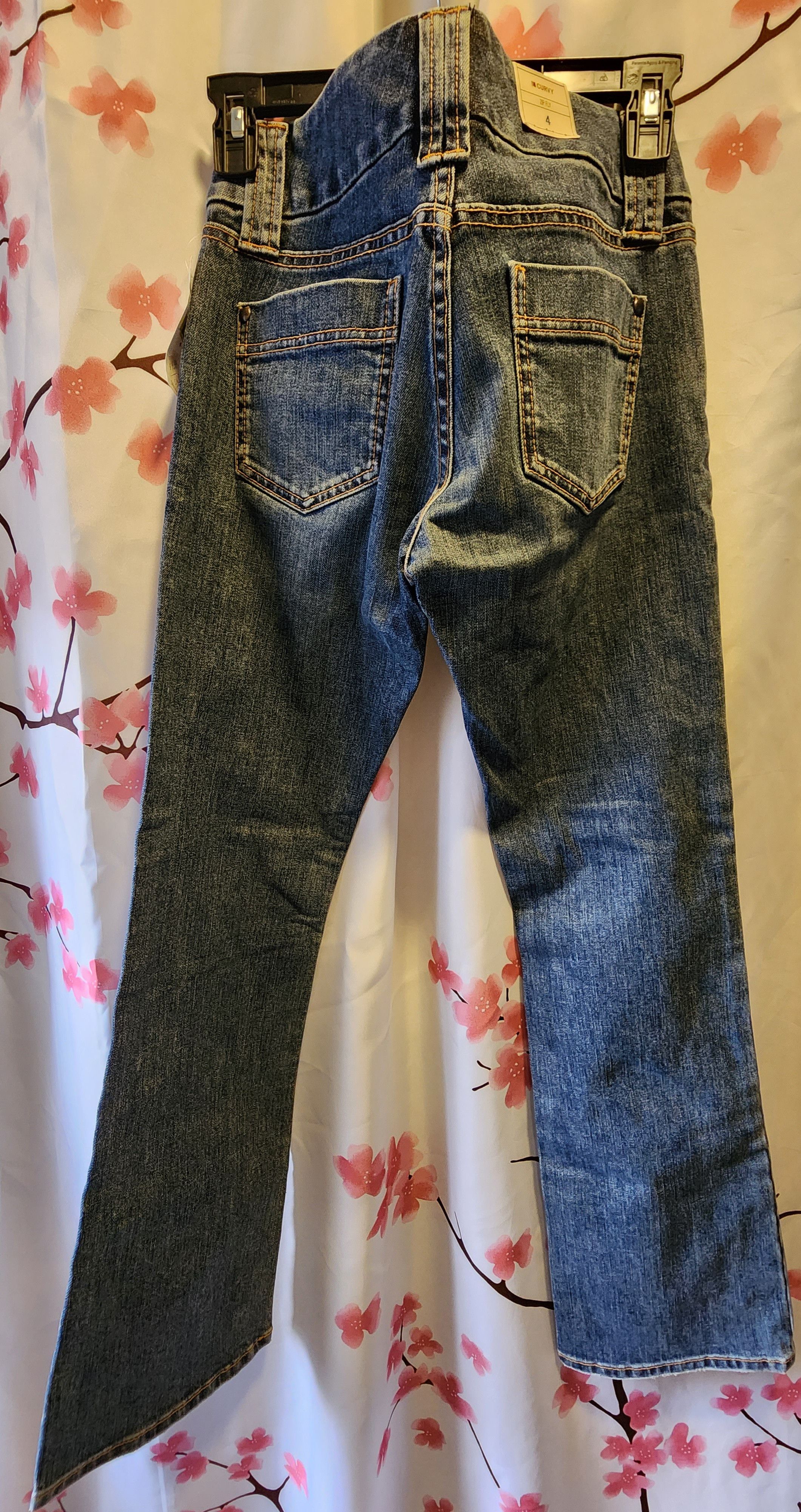 Gap NWT GAP Women's Curvy Boot Cut Zip Fly Jeans Size 4 Size 27" / US 4 / IT 40 - 2 Thumbnail