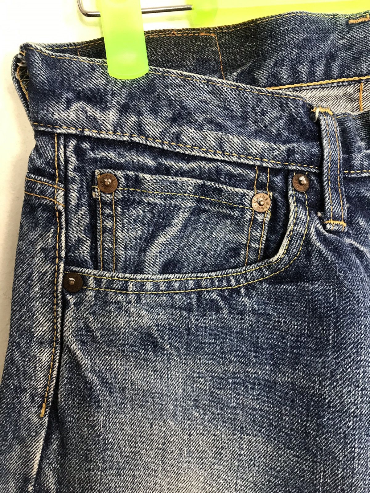 Denime Vintage Denime skinny Selvedge Indigo Denim Jeans Size US 28 / EU 44 - 6 Thumbnail