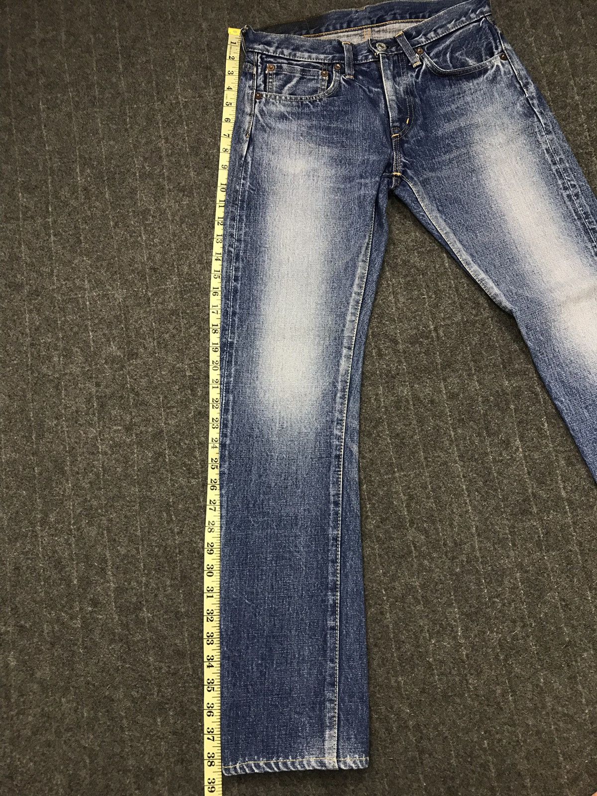 Denime Vintage Denime skinny Selvedge Indigo Denim Jeans Size US 28 / EU 44 - 20 Thumbnail