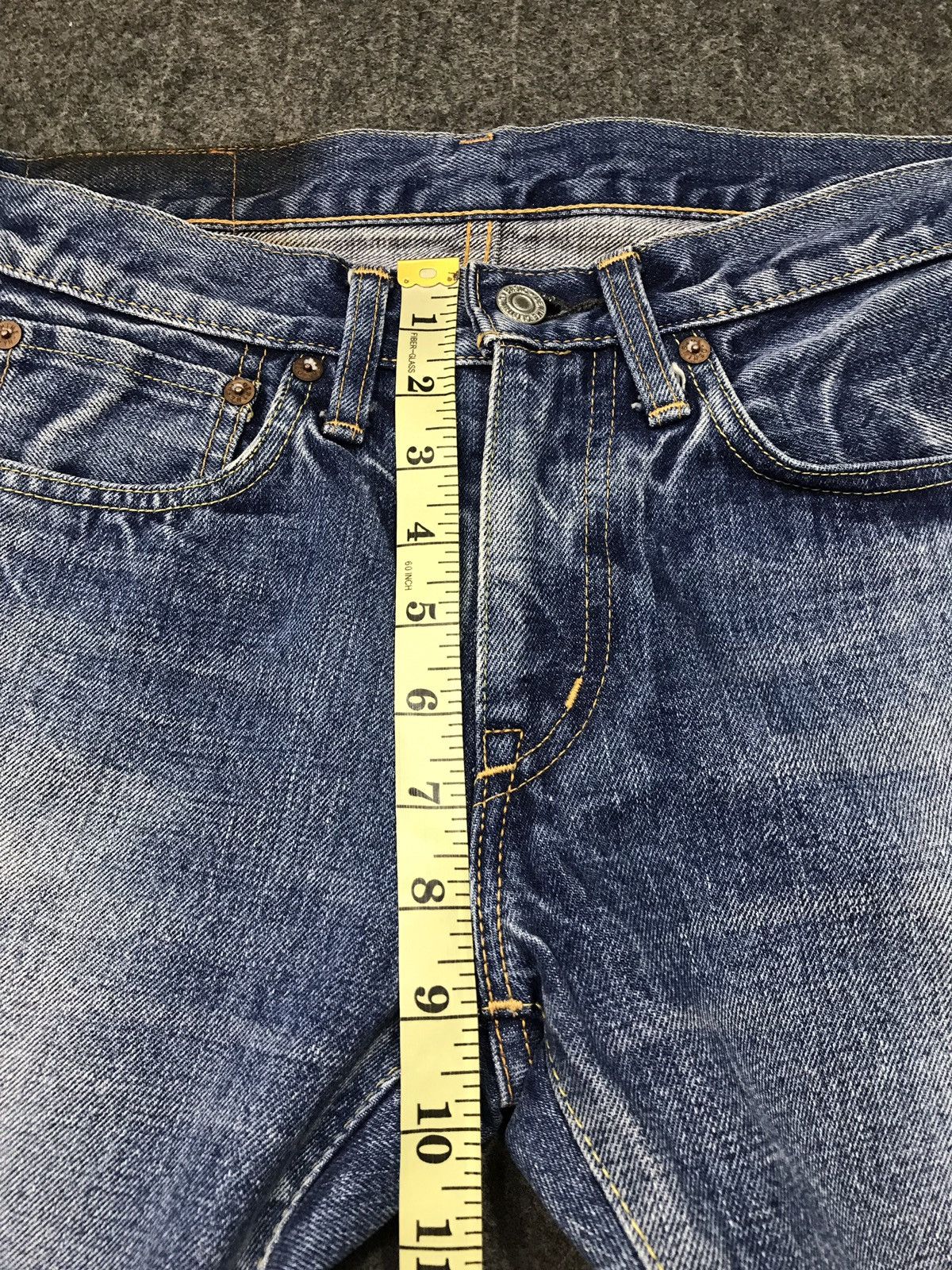 Denime Vintage Denime skinny Selvedge Indigo Denim Jeans Size US 28 / EU 44 - 17 Thumbnail
