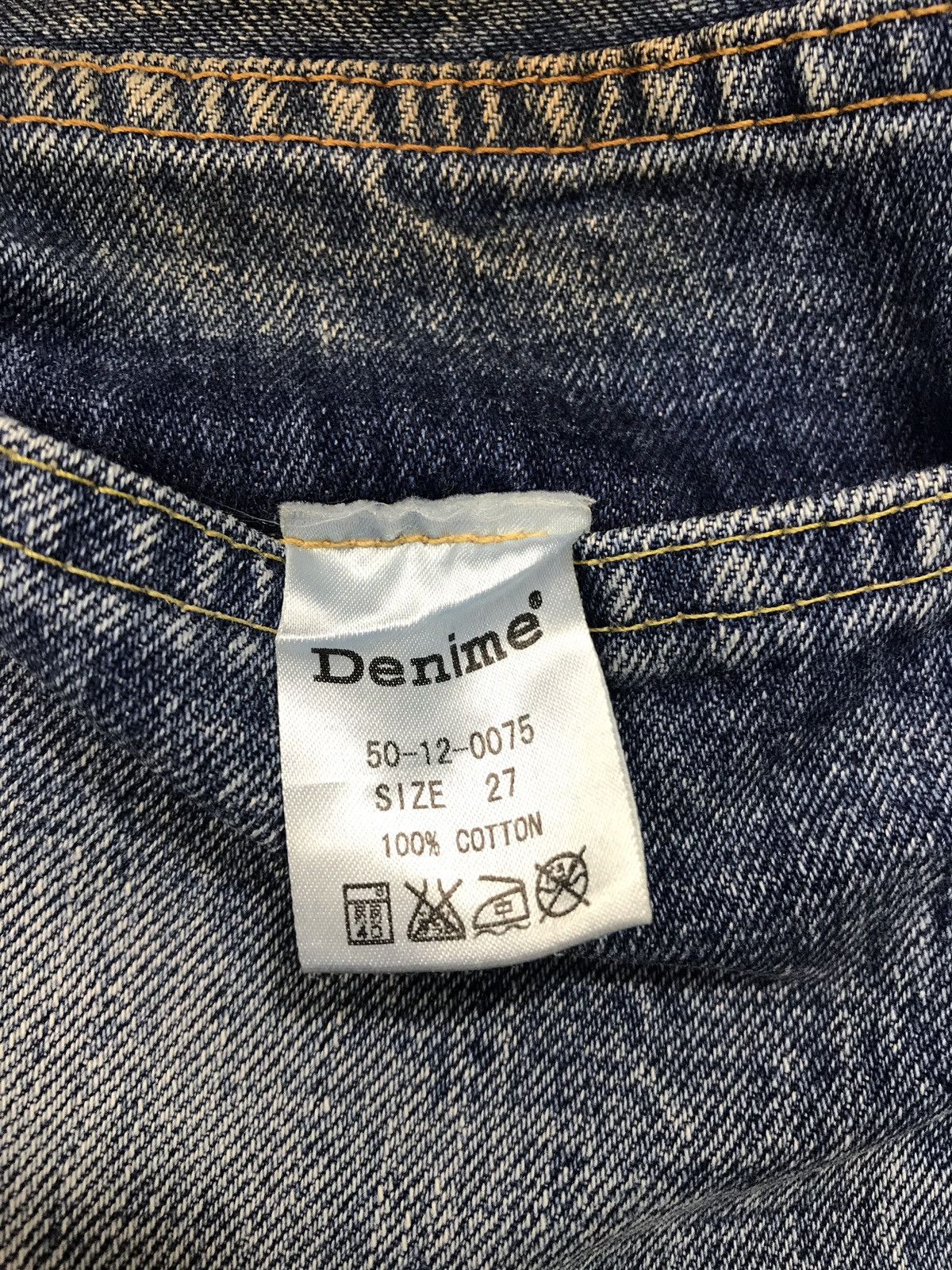 Denime Vintage Denime skinny Selvedge Indigo Denim Jeans Size US 28 / EU 44 - 13 Thumbnail