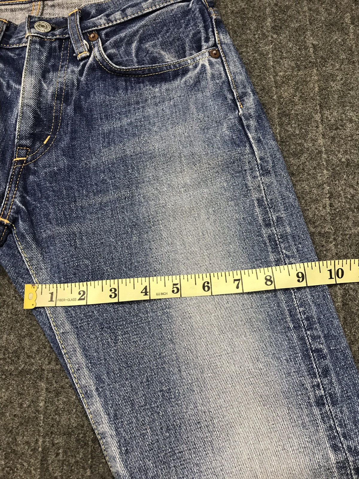 Denime Vintage Denime skinny Selvedge Indigo Denim Jeans Size US 28 / EU 44 - 18 Thumbnail