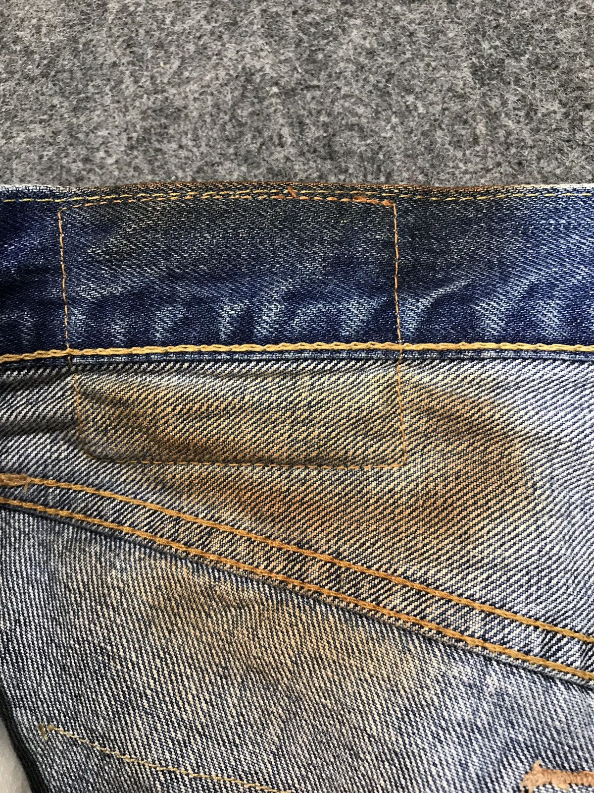 Denime Vintage Denime skinny Selvedge Indigo Denim Jeans Size US 28 / EU 44 - 15 Thumbnail