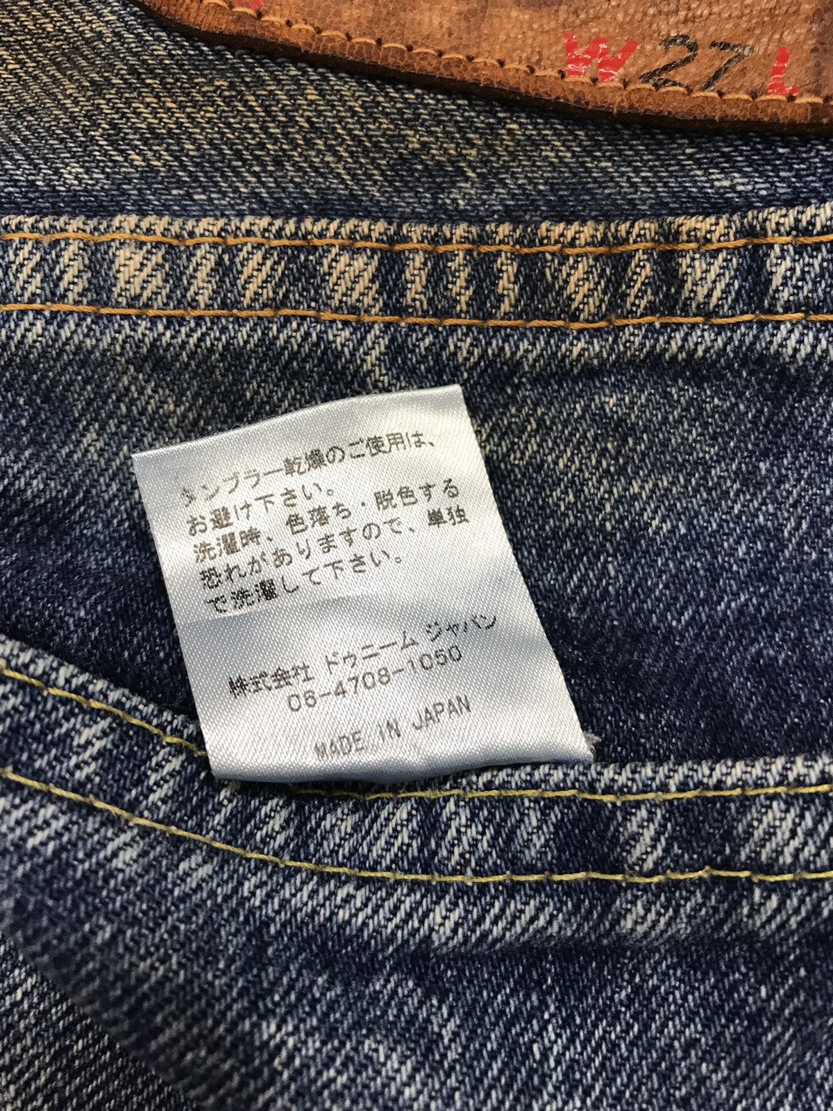 Denime Vintage Denime skinny Selvedge Indigo Denim Jeans Size US 28 / EU 44 - 14 Thumbnail