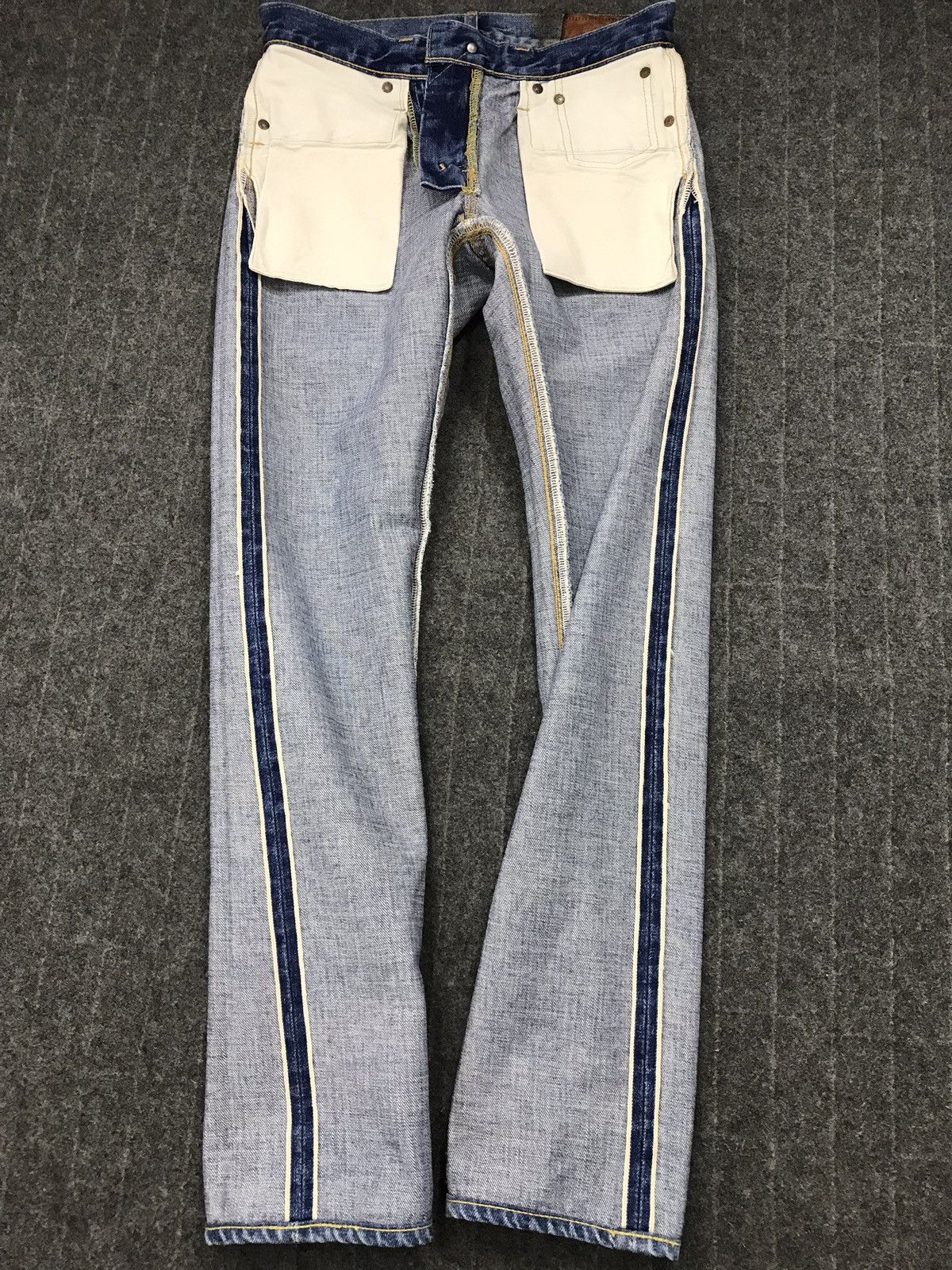 Denime Vintage Denime skinny Selvedge Indigo Denim Jeans Size US 28 / EU 44 - 23 Thumbnail