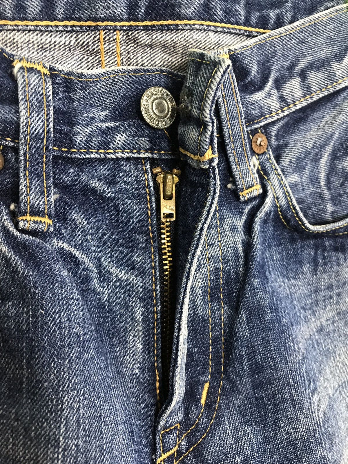 Denime Vintage Denime skinny Selvedge Indigo Denim Jeans Size US 28 / EU 44 - 8 Thumbnail