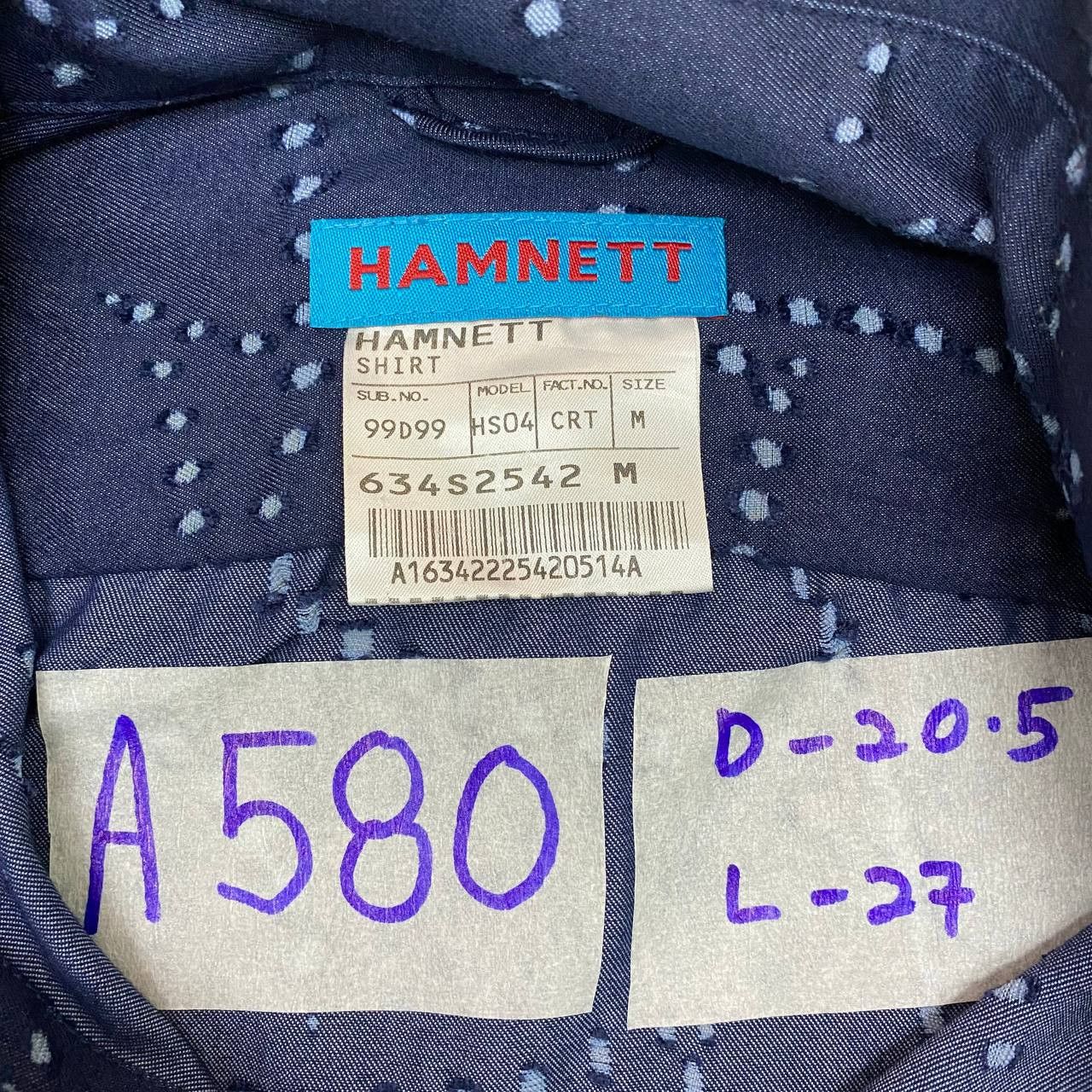 Japanese Brand × Katharine Hamnett London A580 RARE! KATHARINE HAMNETT SHISIKO STYLE DENIM SHIRT Size US M / EU 48-50 / 2 - 3 Thumbnail