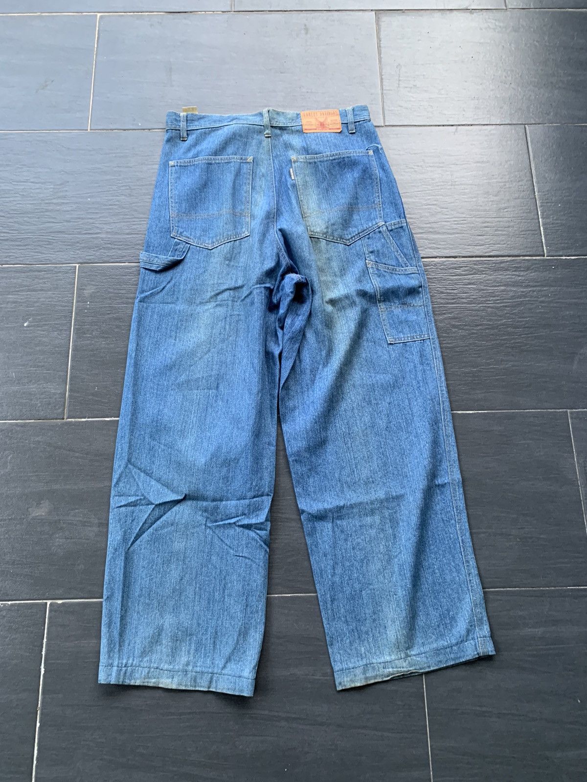 Harley Davidson Vintage Harley Davidson Carpenter Denim Size US 33 - 7 Thumbnail