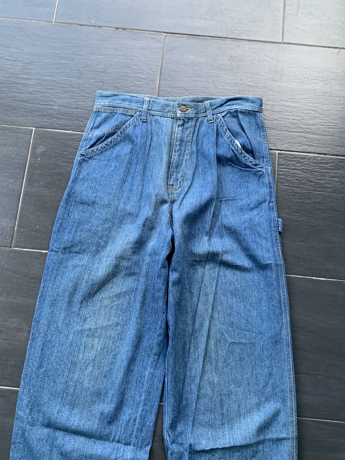 Harley Davidson Vintage Harley Davidson Carpenter Denim Size US 33 - 2 Thumbnail