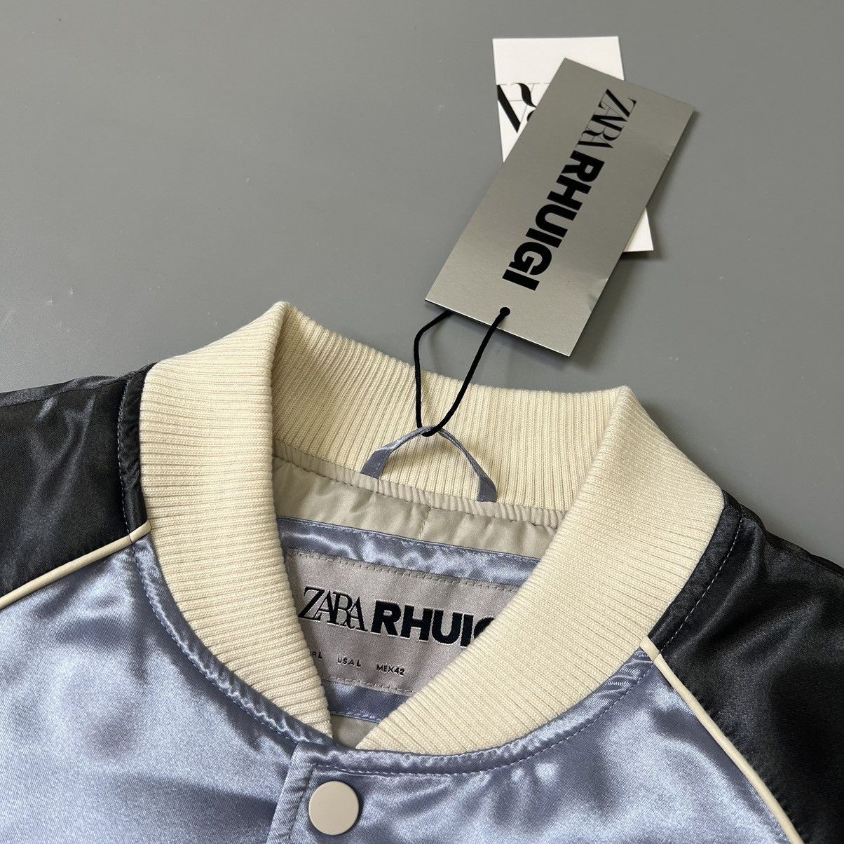 Rhude × Zara RHUDE x Zara Satin Bomber Jacket NEW Size US L / EU 52-54 / 3 - 16 Thumbnail