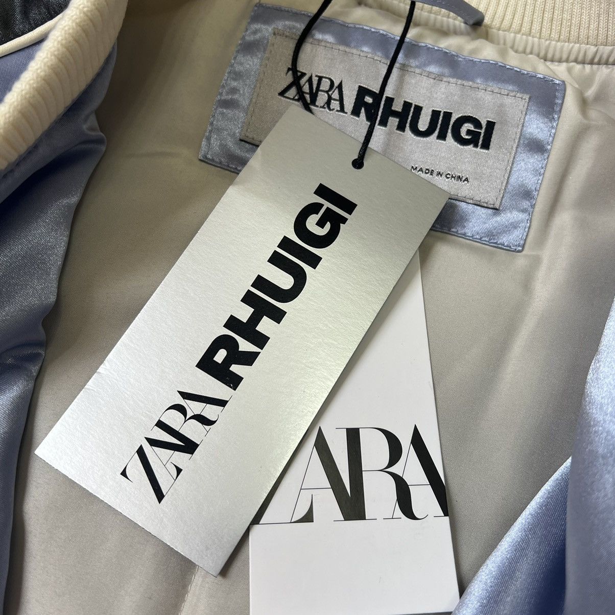 Rhude × Zara RHUDE x Zara Satin Bomber Jacket NEW Size US L / EU 52-54 / 3 - 17 Thumbnail