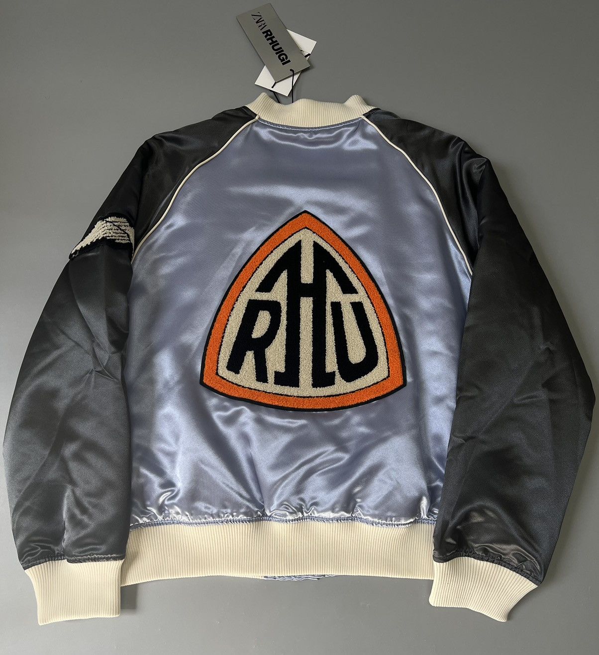 Rhude × Zara RHUDE x Zara Satin Bomber Jacket NEW Size US L / EU 52-54 / 3 - 5 Thumbnail
