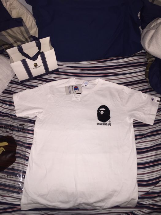 Bape x store champion t shirt