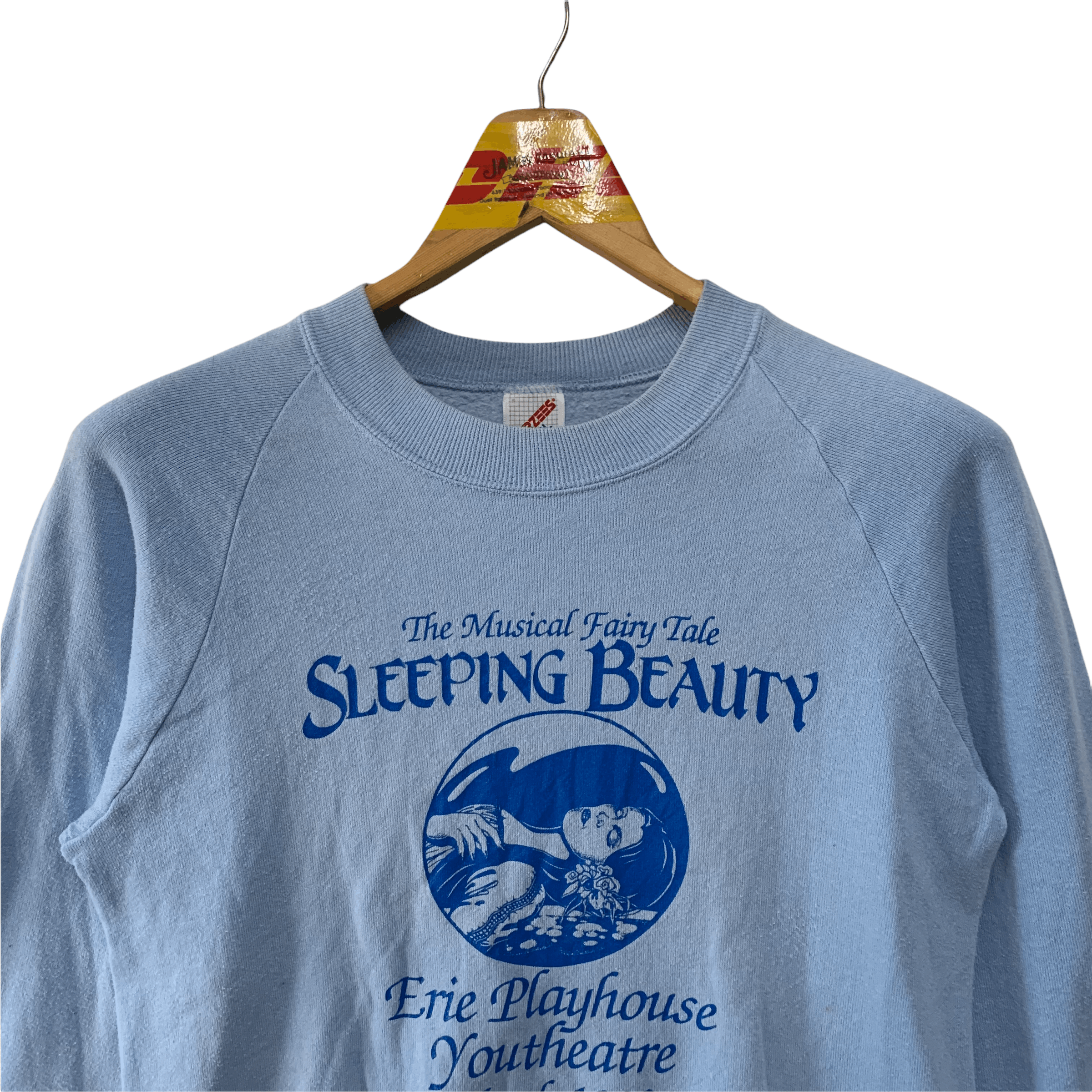 Jerzees 90's Sleeping Beauty Erie Playhouse Sweatshirts #3635-127 Size US M / EU 48-50 / 2 - 2 Thumbnail