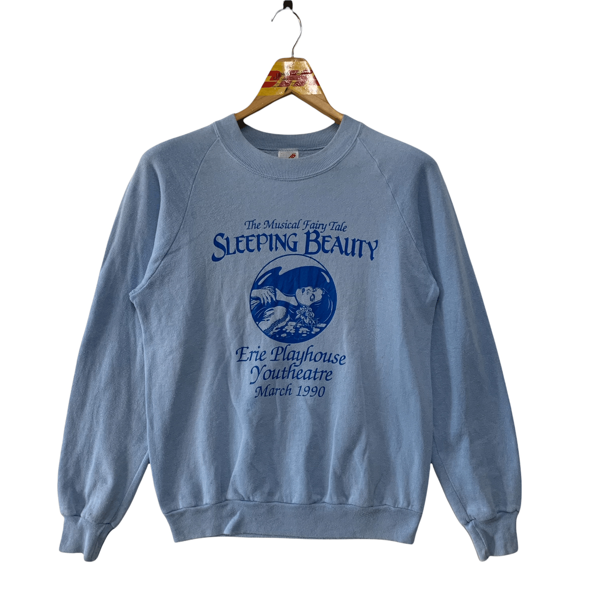Jerzees 90's Sleeping Beauty Erie Playhouse Sweatshirts #3635-127 Size US M / EU 48-50 / 2 - 1 Thumbnail