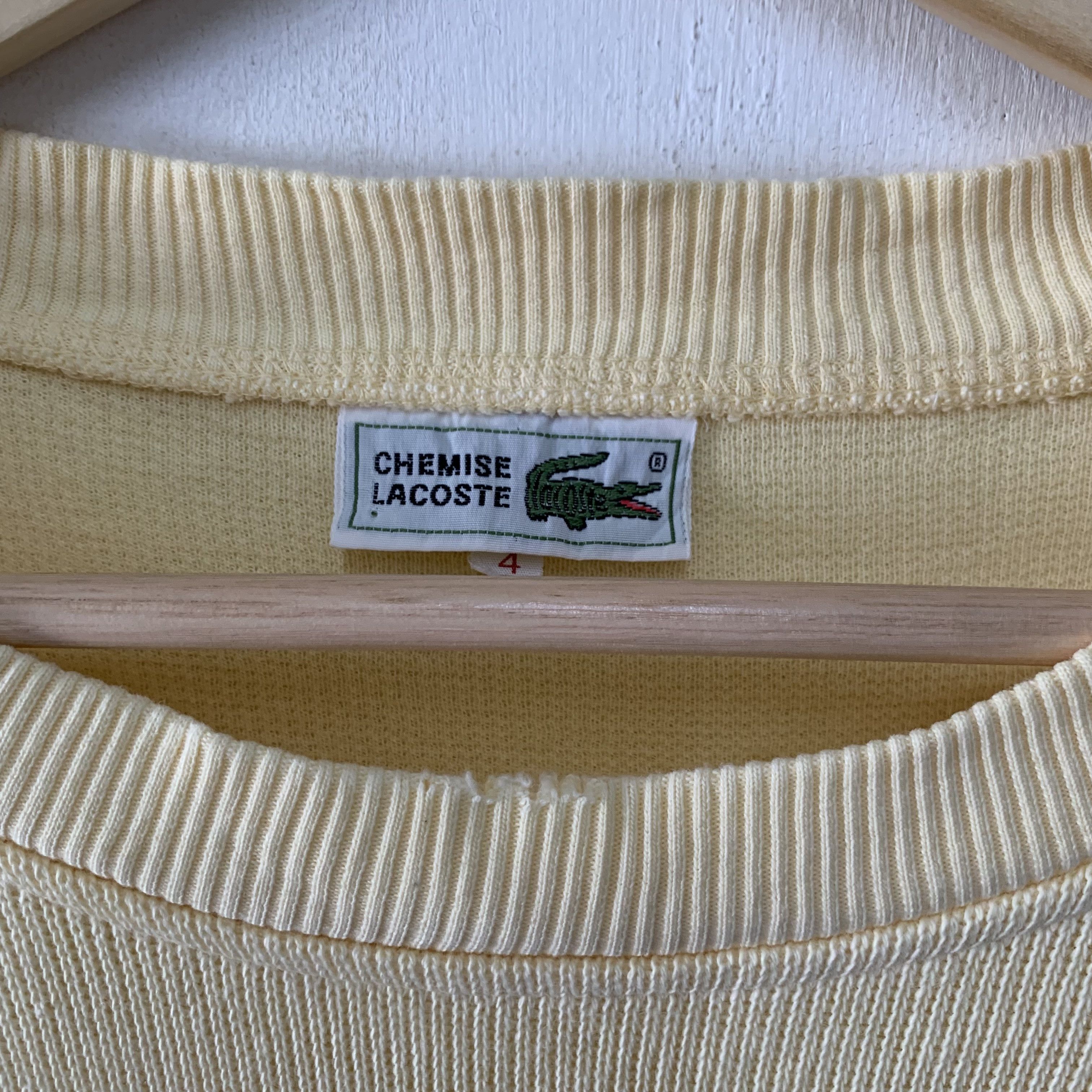 Lacoste Vintage Lacoste Sweatshirts #3638-127 Size US M / EU 48-50 / 2 - 7 Thumbnail