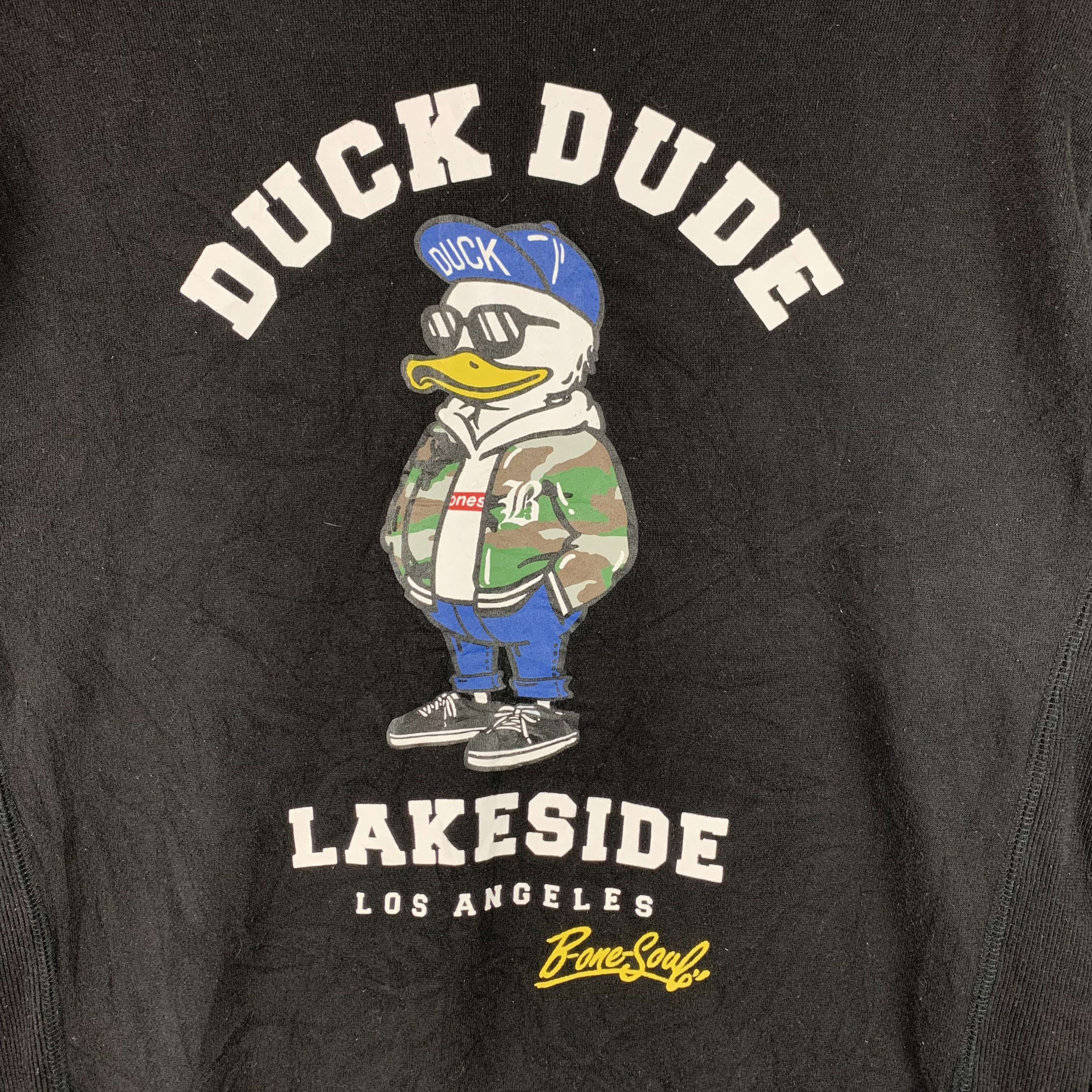 Japanese Brand Duck Dude B-One-Soul Crewneck Sweatshirts #3634-127 Size US XL / EU 56 / 4 - 3 Thumbnail