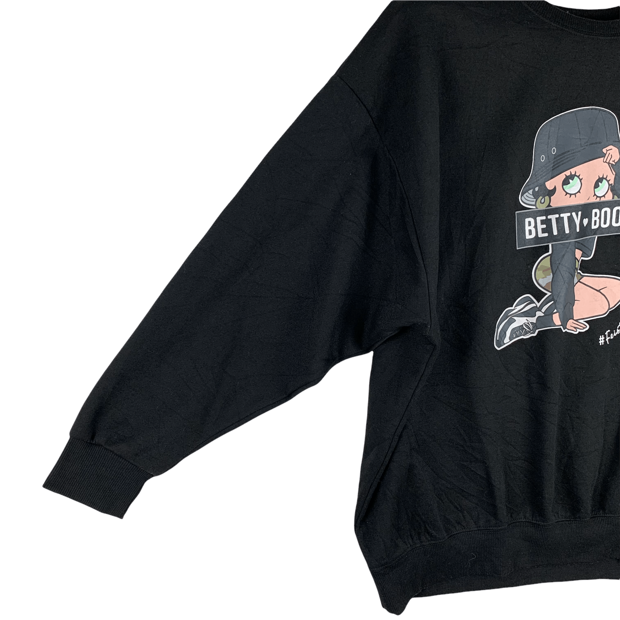 Japanese Brand Betty Boop X Strange Heaven Big Logo Sweater #3630-127 Size US XL / EU 56 / 4 - 5 Thumbnail