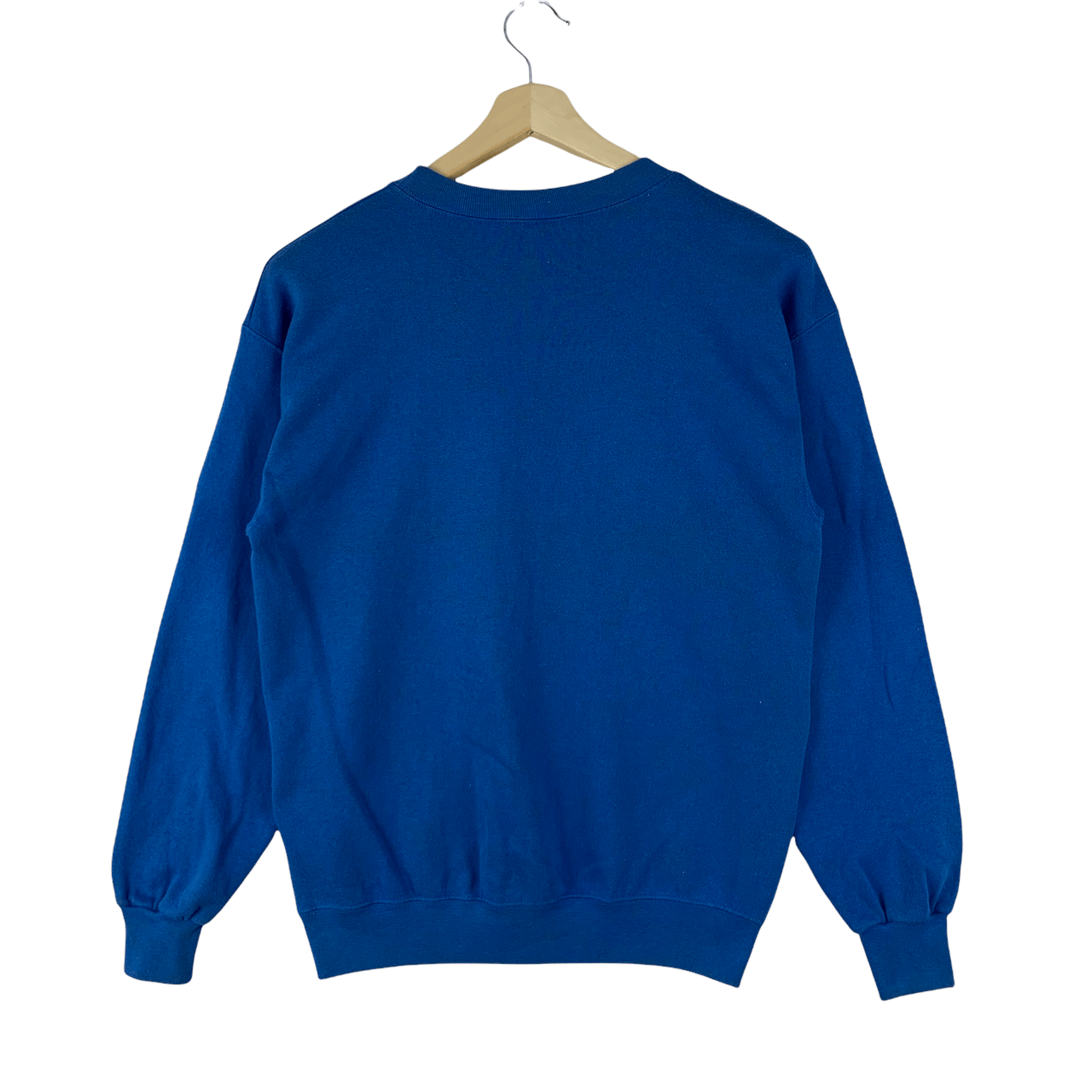 Japanese Brand Vintage Plain United Sports Blue Sweatshirts #3626-127 Size US M / EU 48-50 / 2 - 10 Thumbnail