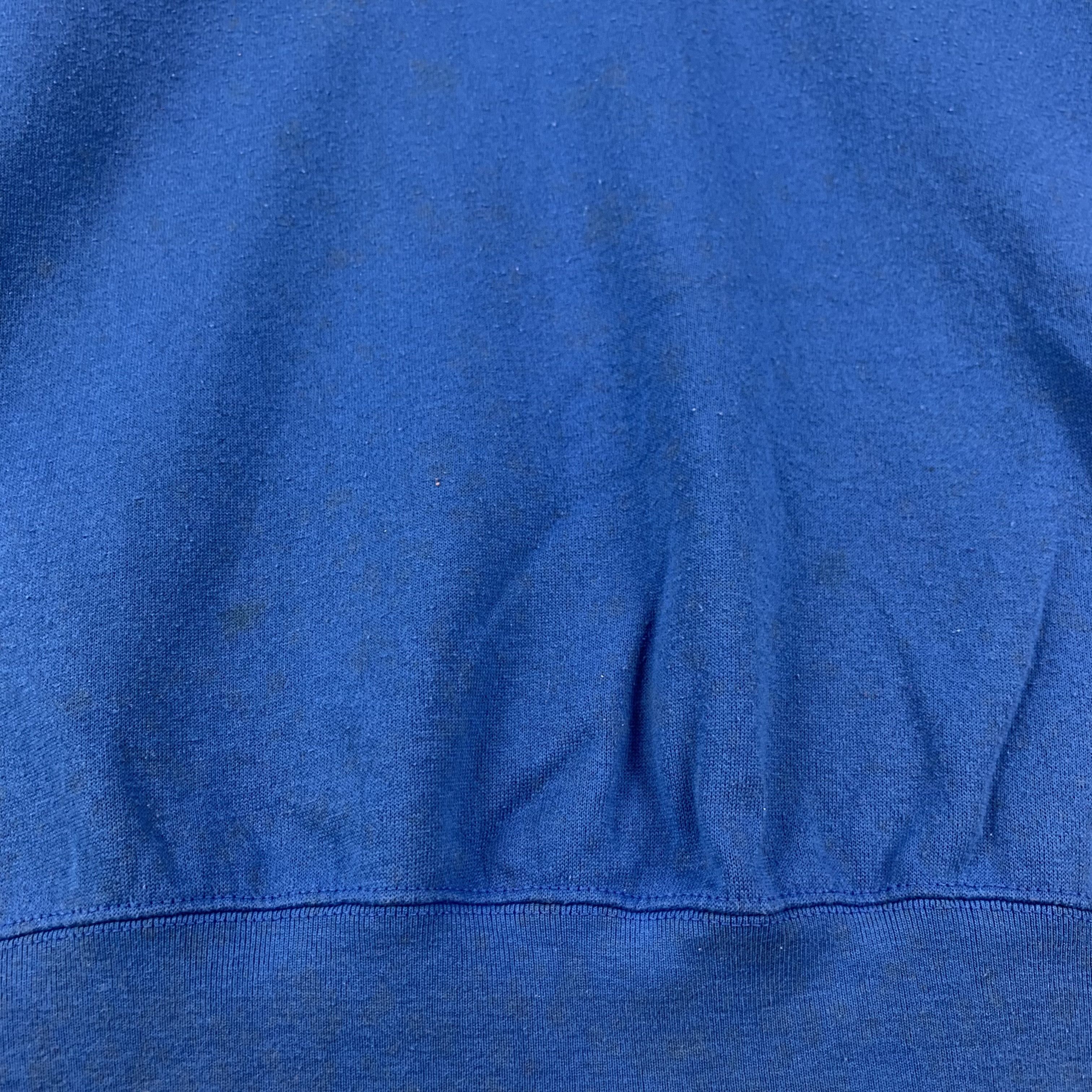 Japanese Brand Vintage Plain United Sports Blue Sweatshirts #3626-127 Size US M / EU 48-50 / 2 - 6 Thumbnail