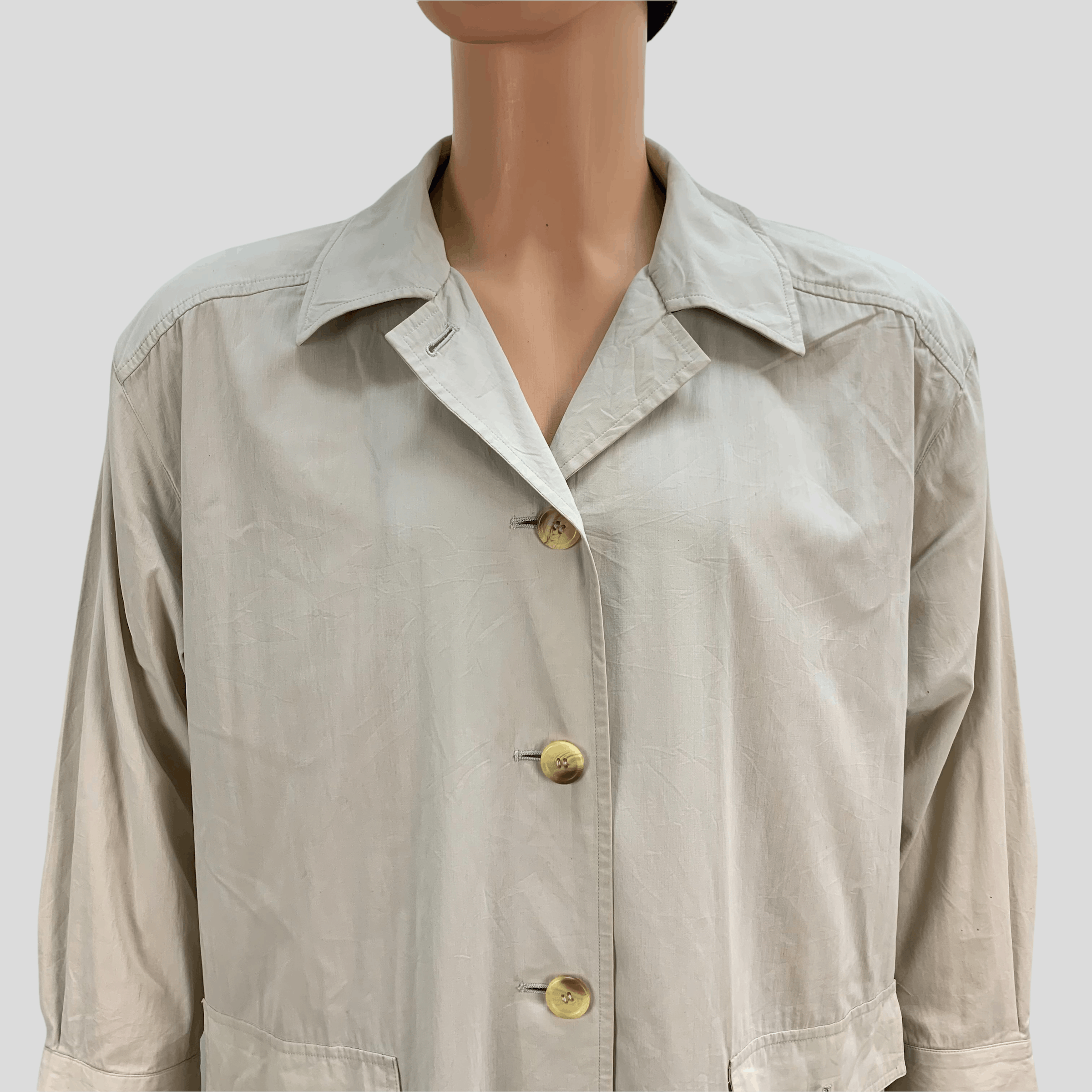 Burberry Vintage Burberrys' Coat Jacket #3659-128 Size ONE SIZE - 2 Thumbnail