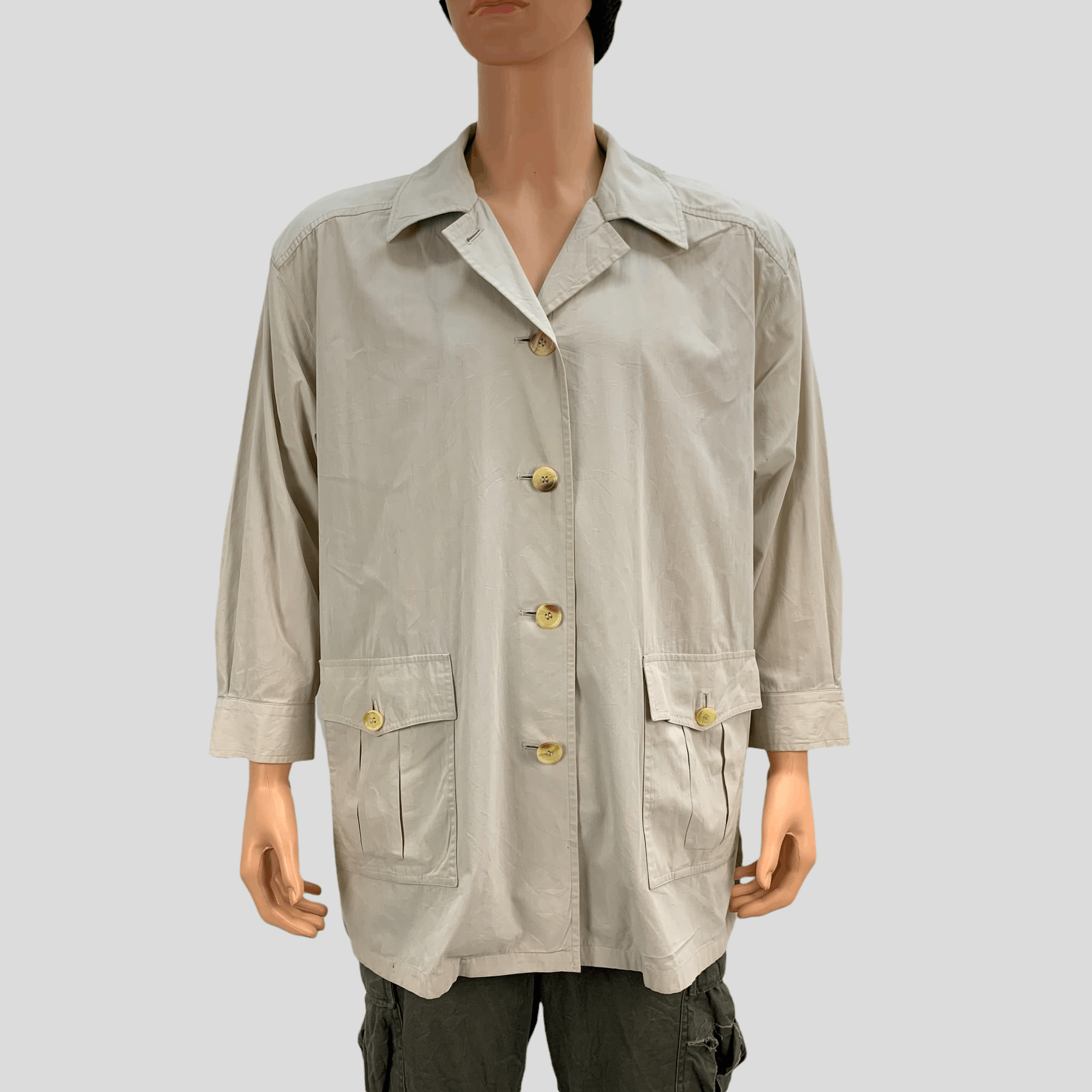 Burberry Vintage Burberrys' Coat Jacket #3659-128 Size ONE SIZE - 1 Thumbnail