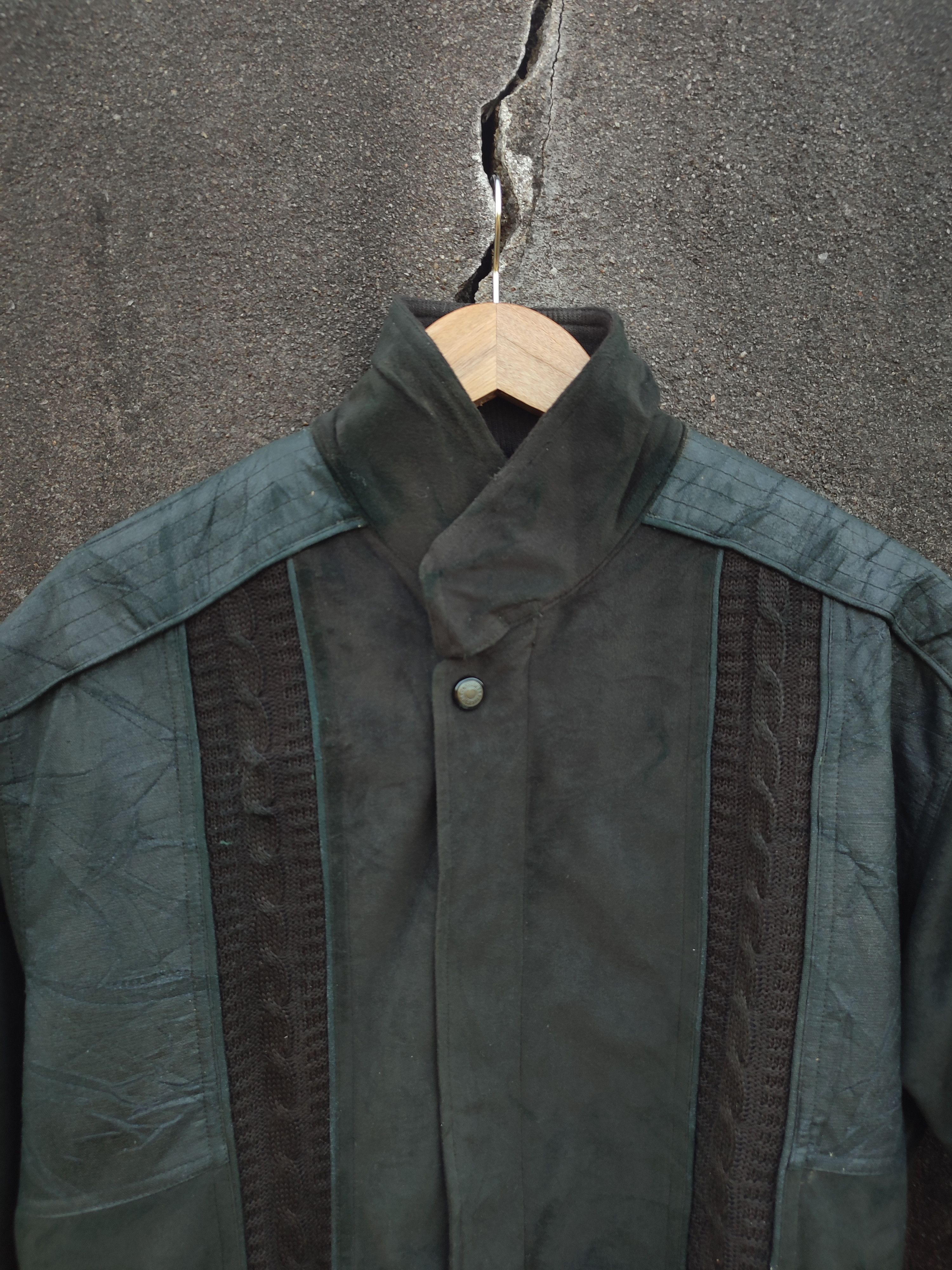Japanese Brand Abetone Panelled Suede Bomber Jacket (Vintage M) Size US M / EU 48-50 / 2 - 3 Thumbnail