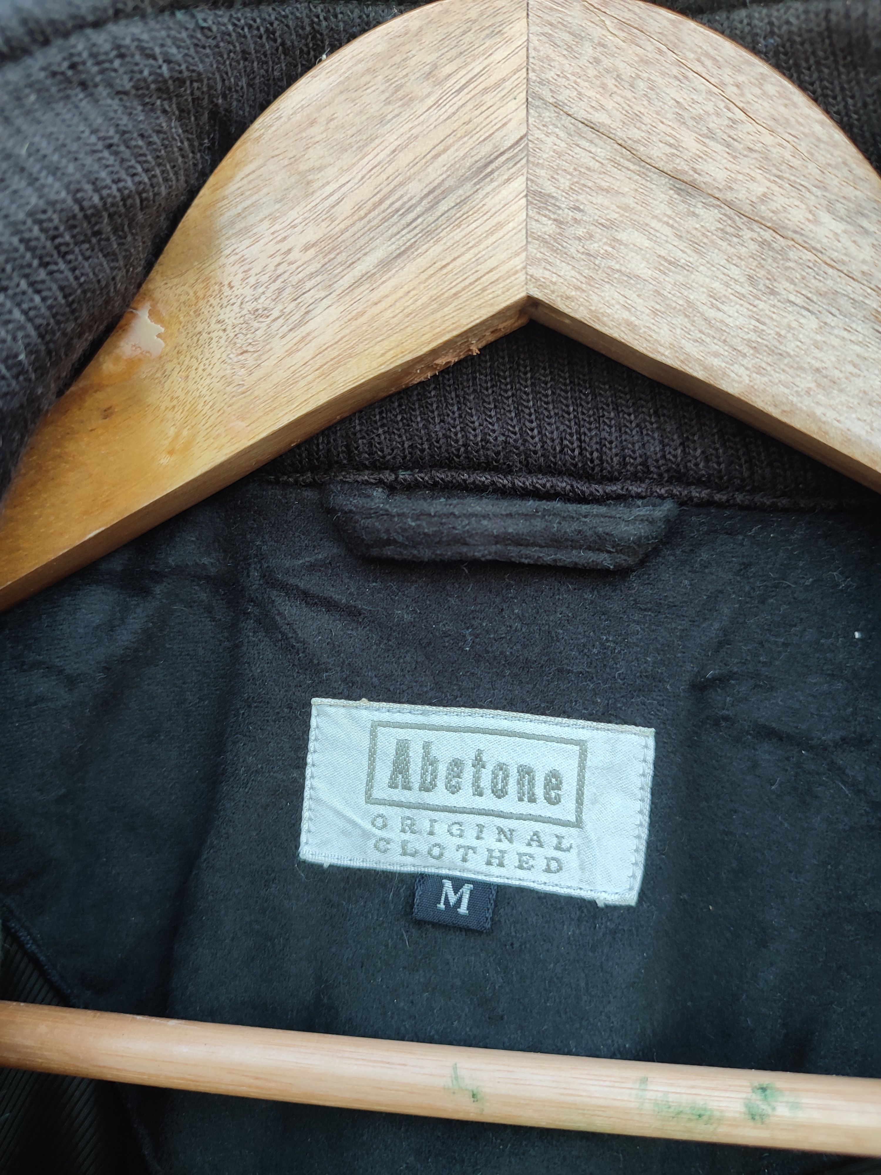 Japanese Brand Abetone Panelled Suede Bomber Jacket (Vintage M) Size US M / EU 48-50 / 2 - 13 Thumbnail