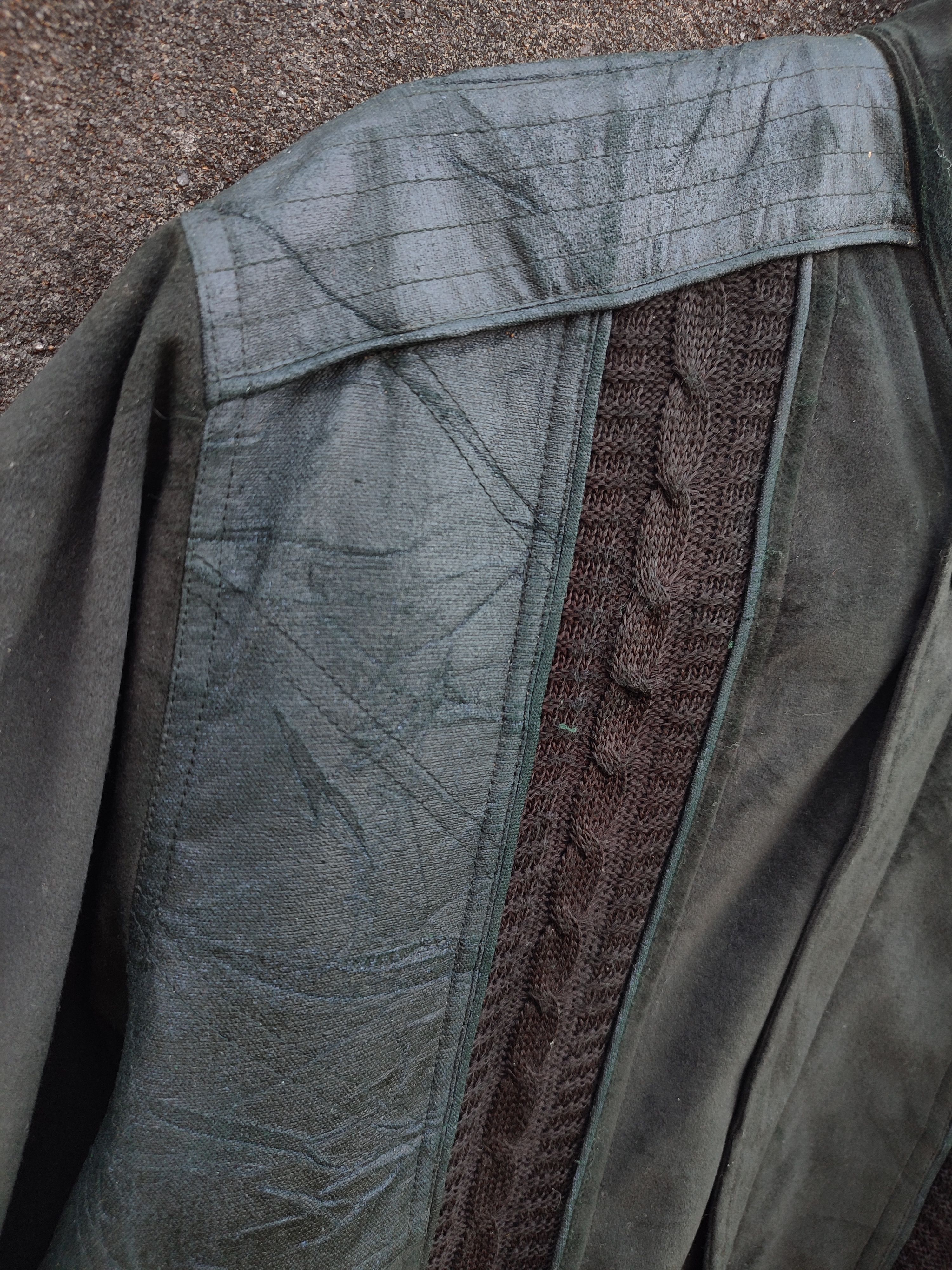 Japanese Brand Abetone Panelled Suede Bomber Jacket (Vintage M) Size US M / EU 48-50 / 2 - 17 Thumbnail