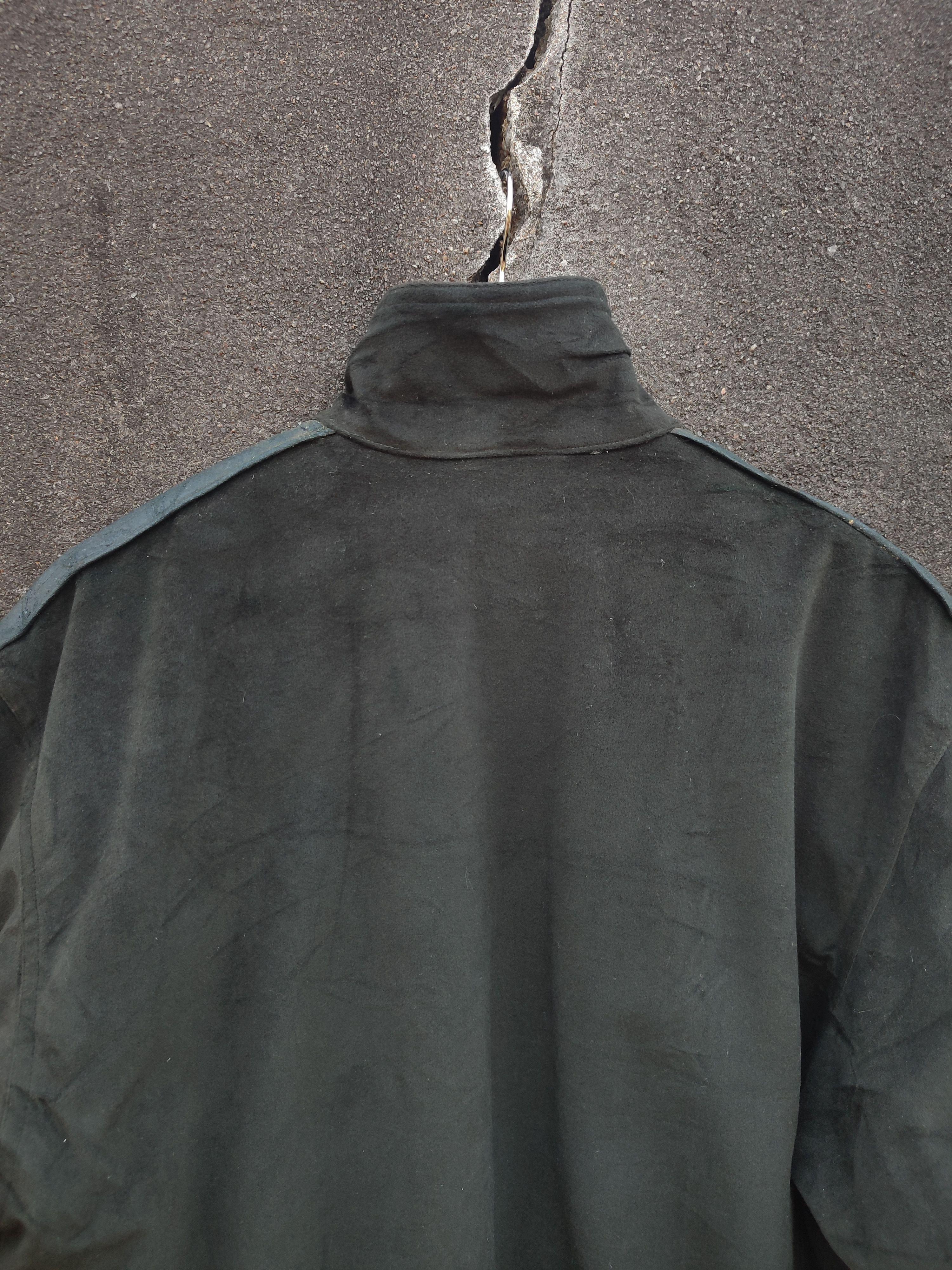 Japanese Brand Abetone Panelled Suede Bomber Jacket (Vintage M) Size US M / EU 48-50 / 2 - 9 Thumbnail