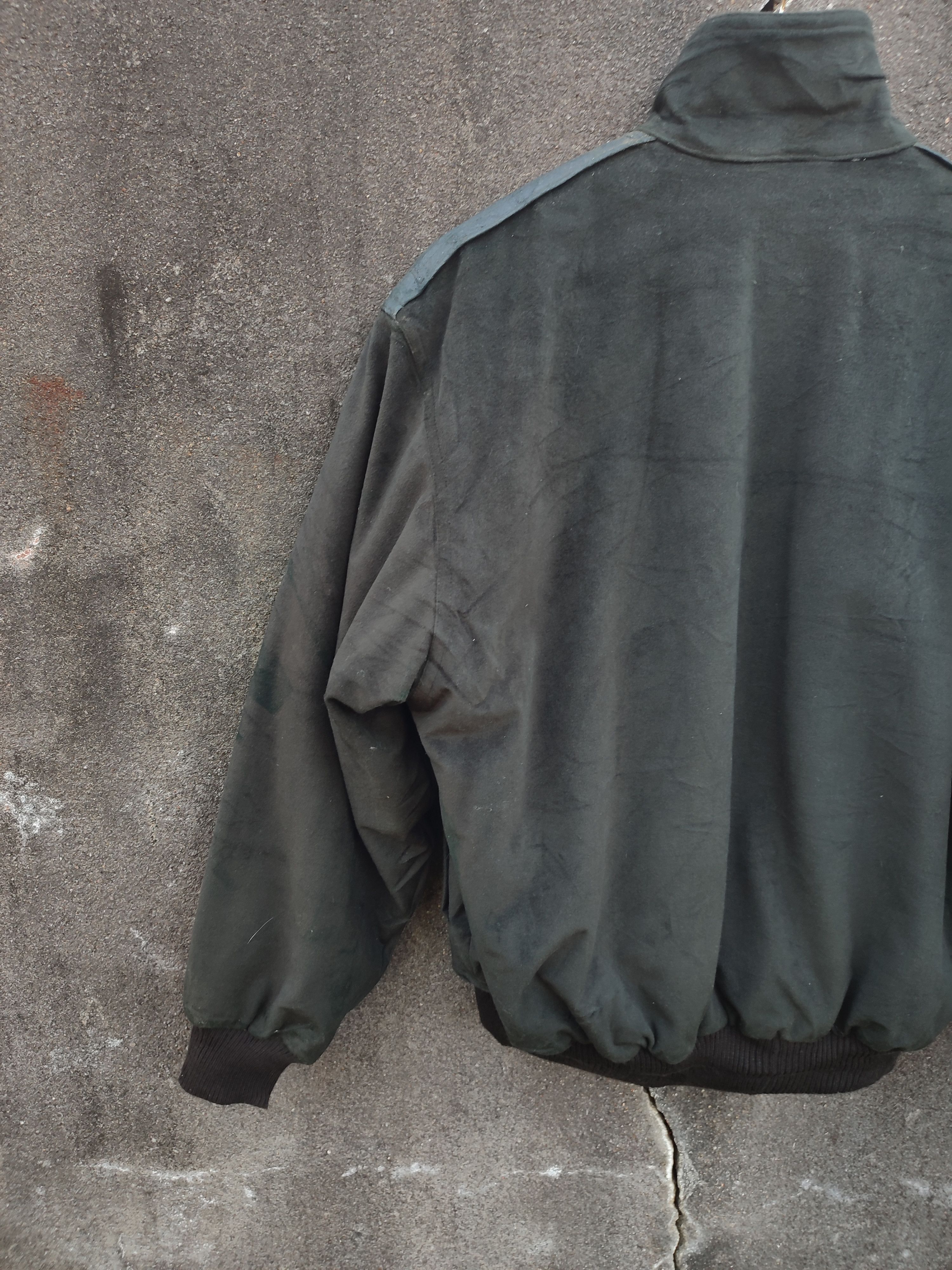 Japanese Brand Abetone Panelled Suede Bomber Jacket (Vintage M) Size US M / EU 48-50 / 2 - 10 Thumbnail