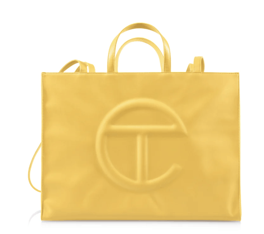 Telfar Large Shopping Bag - Yellow