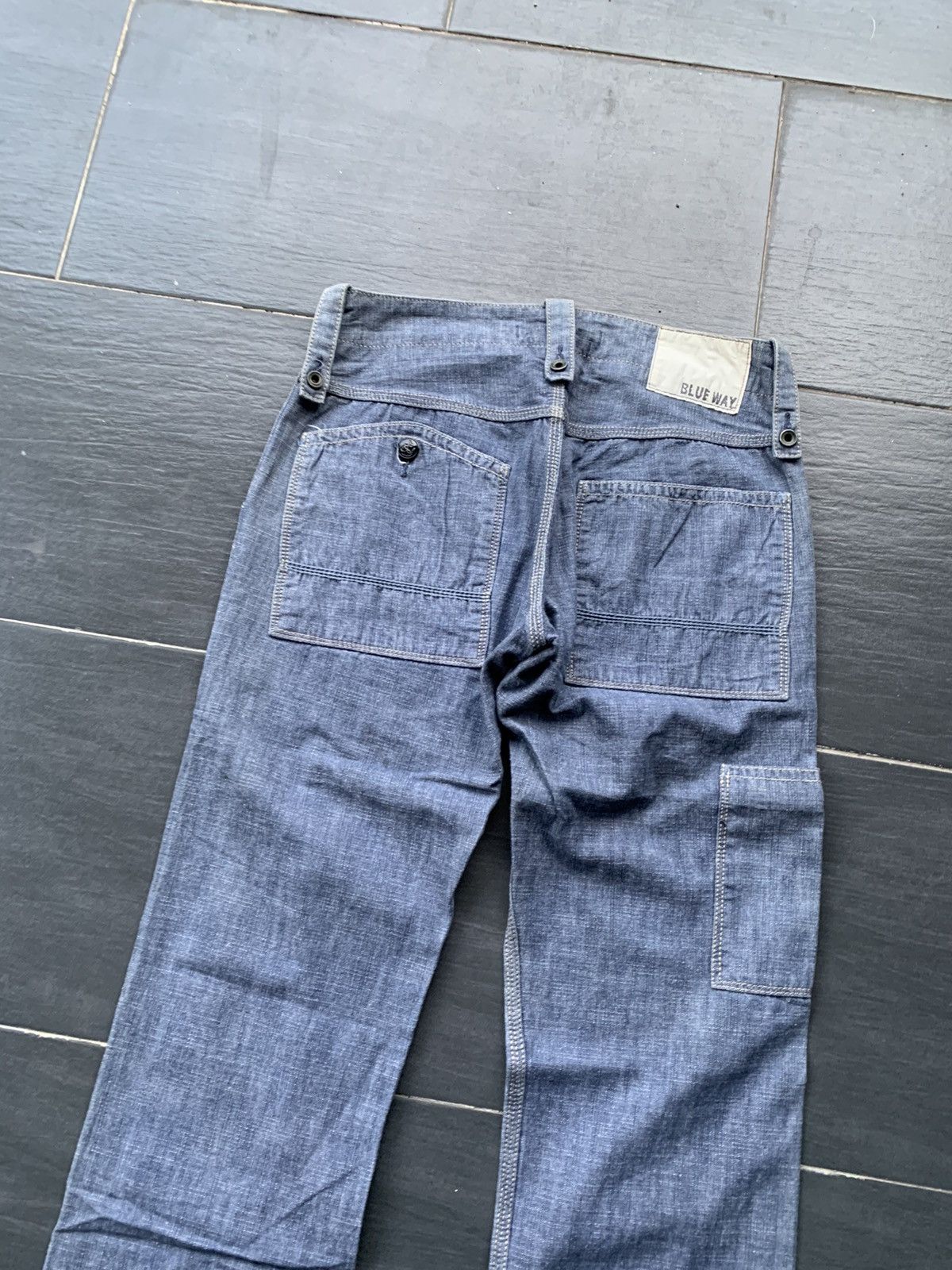 Japanese Brand × Vintage Blue Way US Navy Style Trouser Size US 32 / EU 48 - 8 Thumbnail