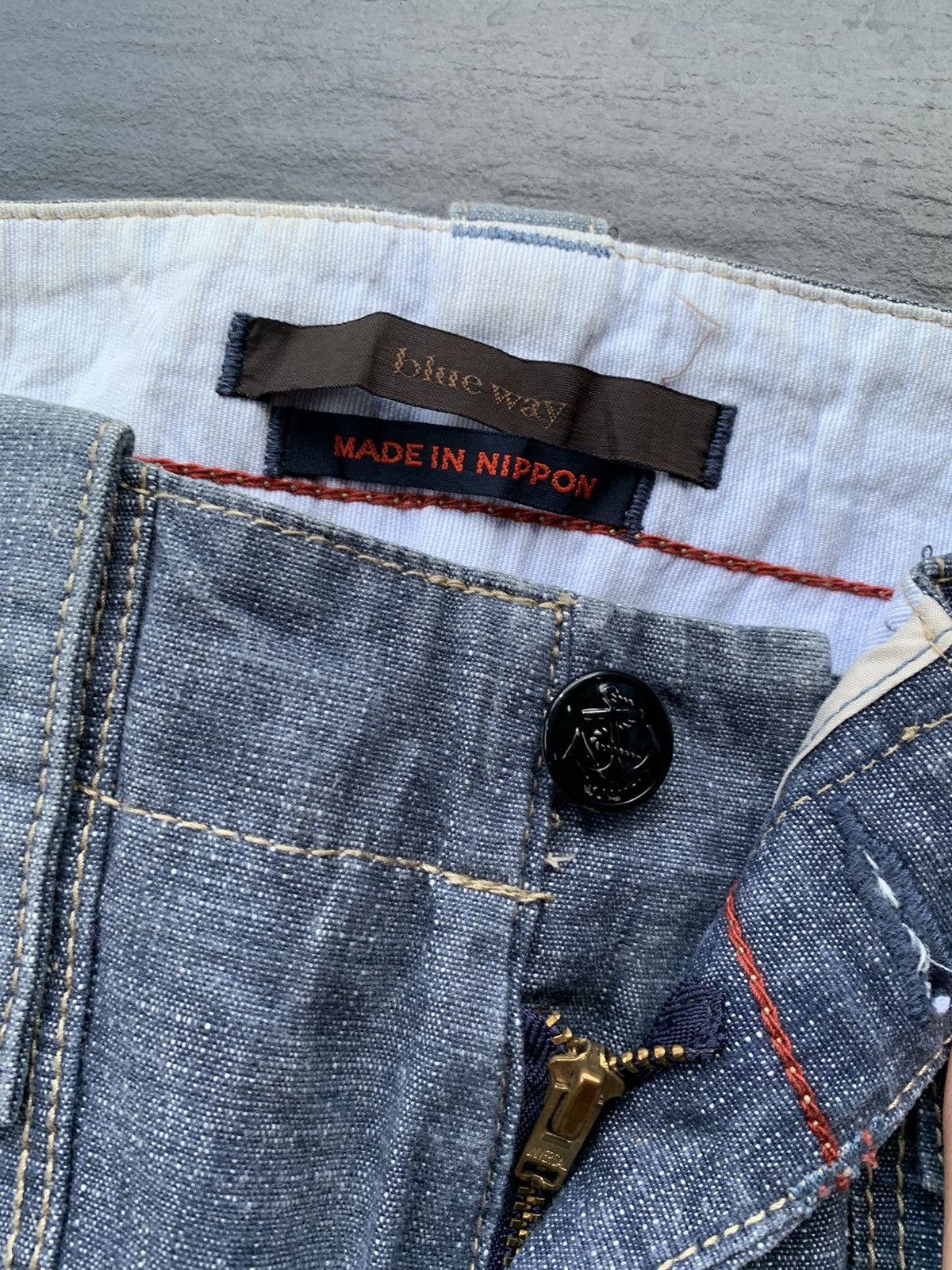 Japanese Brand × Vintage Blue Way US Navy Style Trouser Size US 32 / EU 48 - 3 Thumbnail