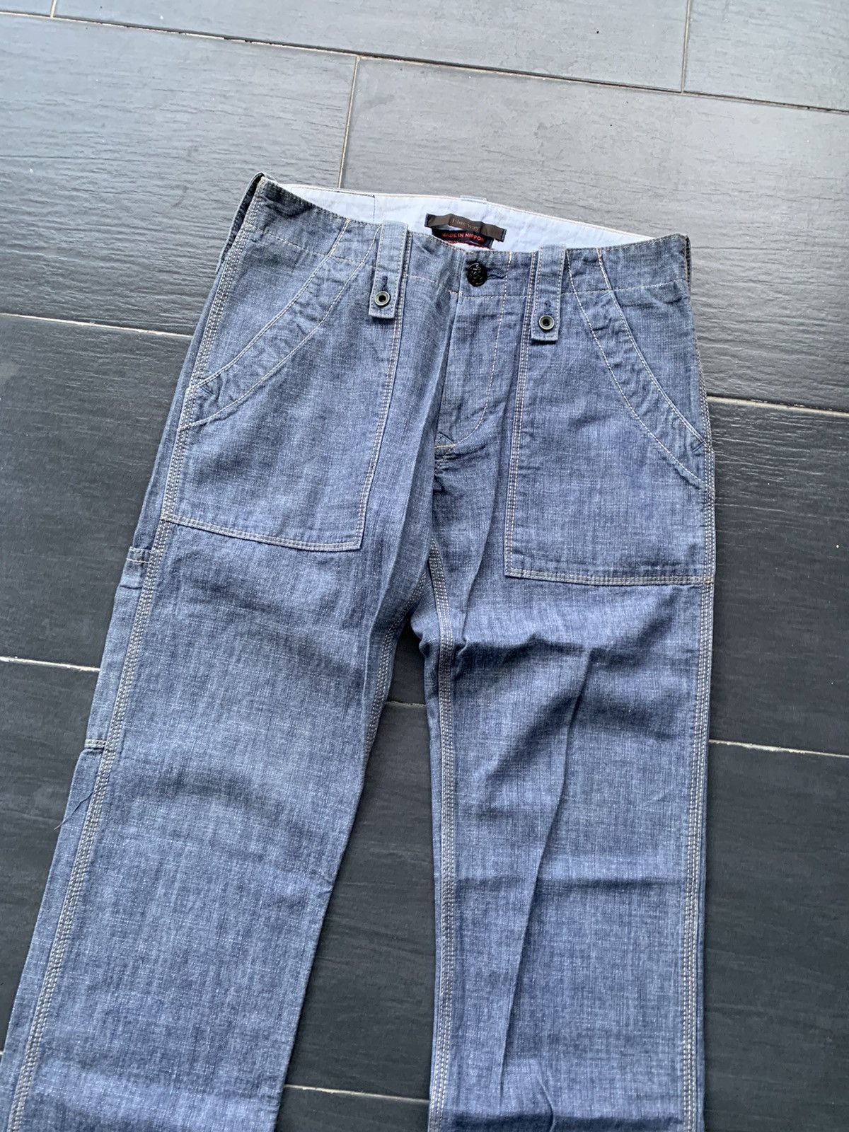 Japanese Brand × Vintage Blue Way US Navy Style Trouser Size US 32 / EU 48 - 2 Thumbnail