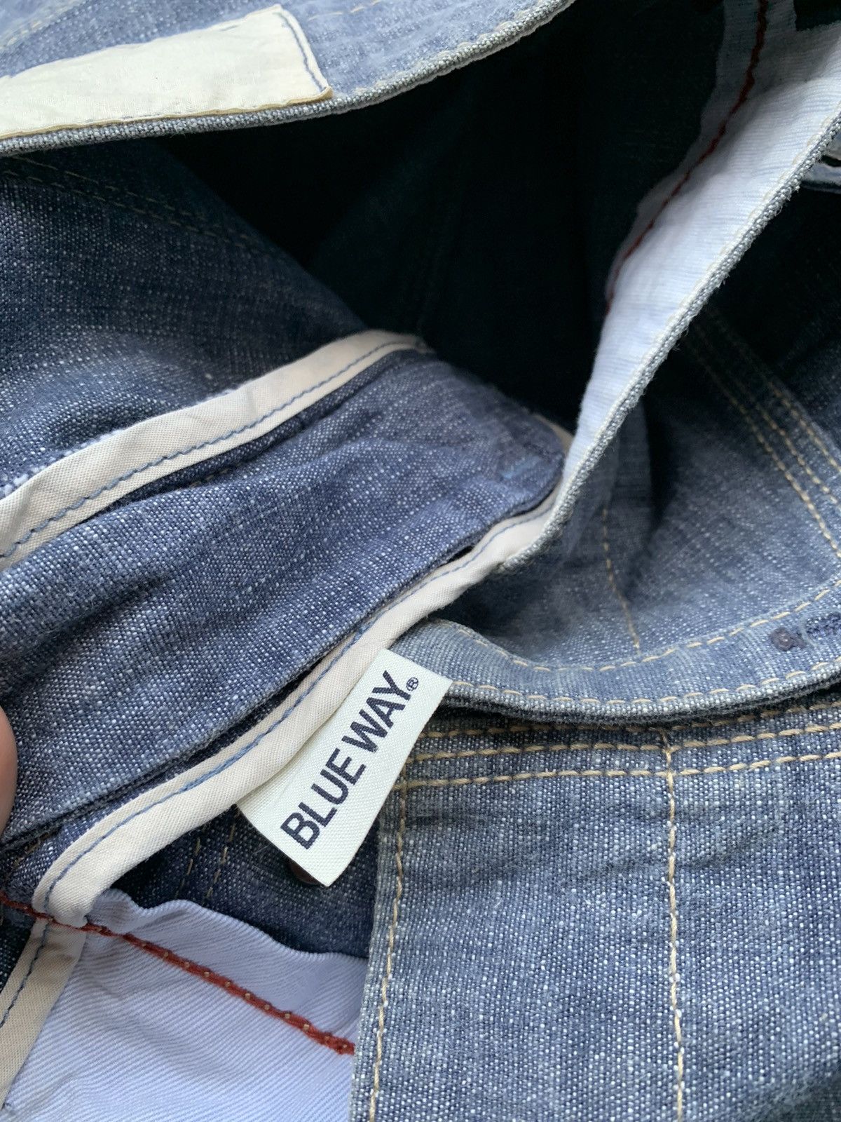 Japanese Brand × Vintage Blue Way US Navy Style Trouser Size US 32 / EU 48 - 4 Thumbnail