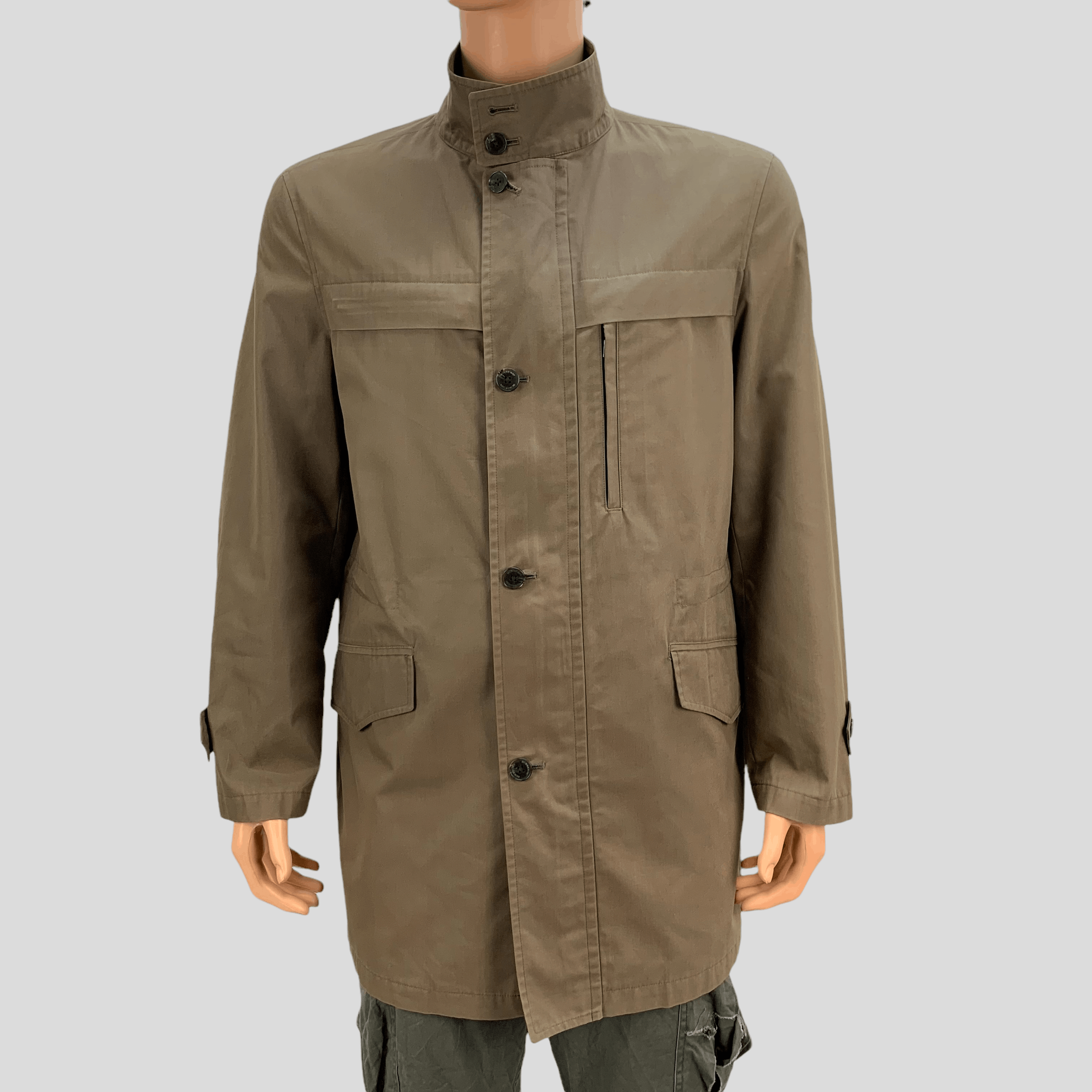 Burberry Burberry London Overcoat Jacket #3660-128 Size US L / EU 52-54 / 3 - 2 Thumbnail