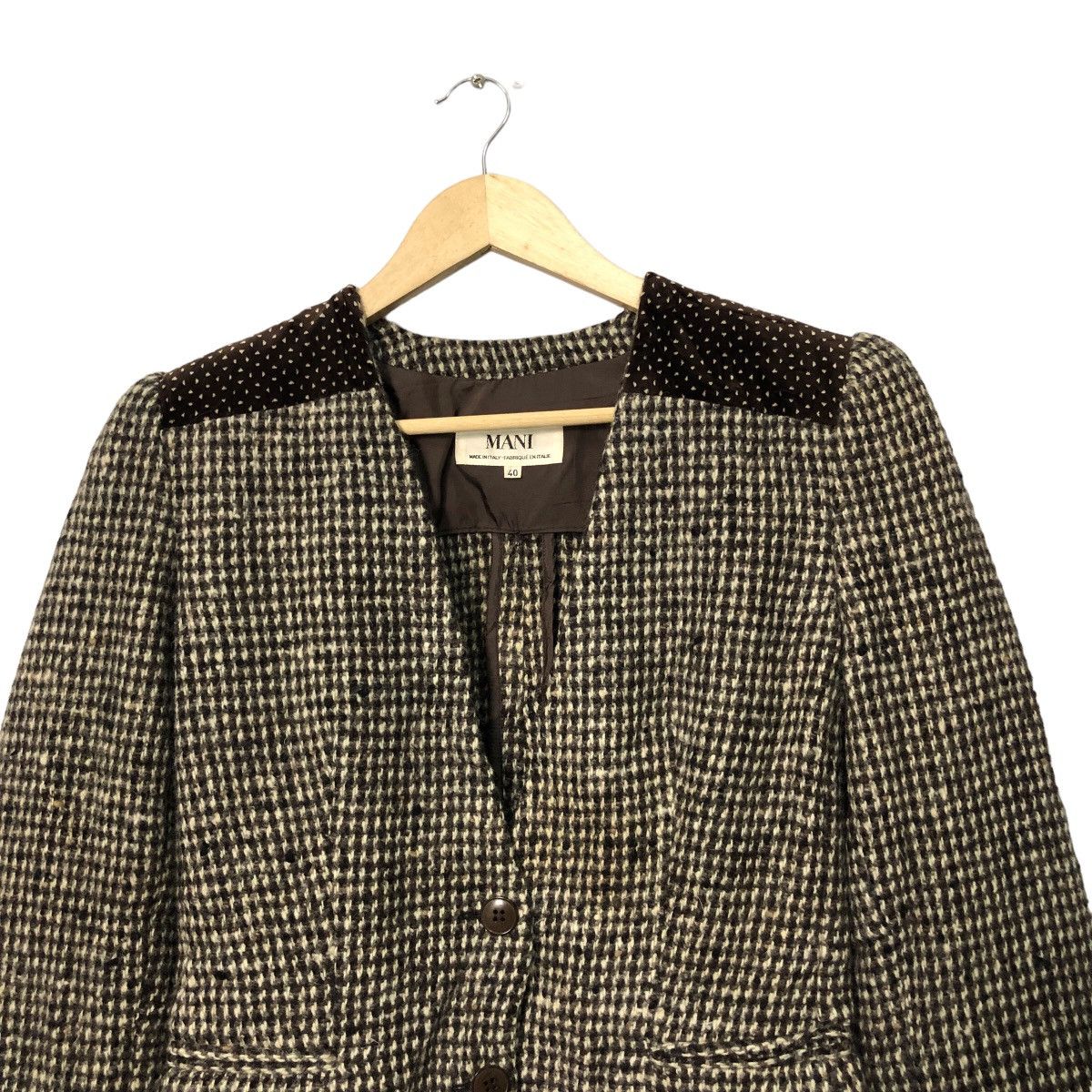 Giorgio Armani Vintage Mani By Giorgio Armani Crop Top Jacket Size S / US 4 / IT 40 - 4 Thumbnail