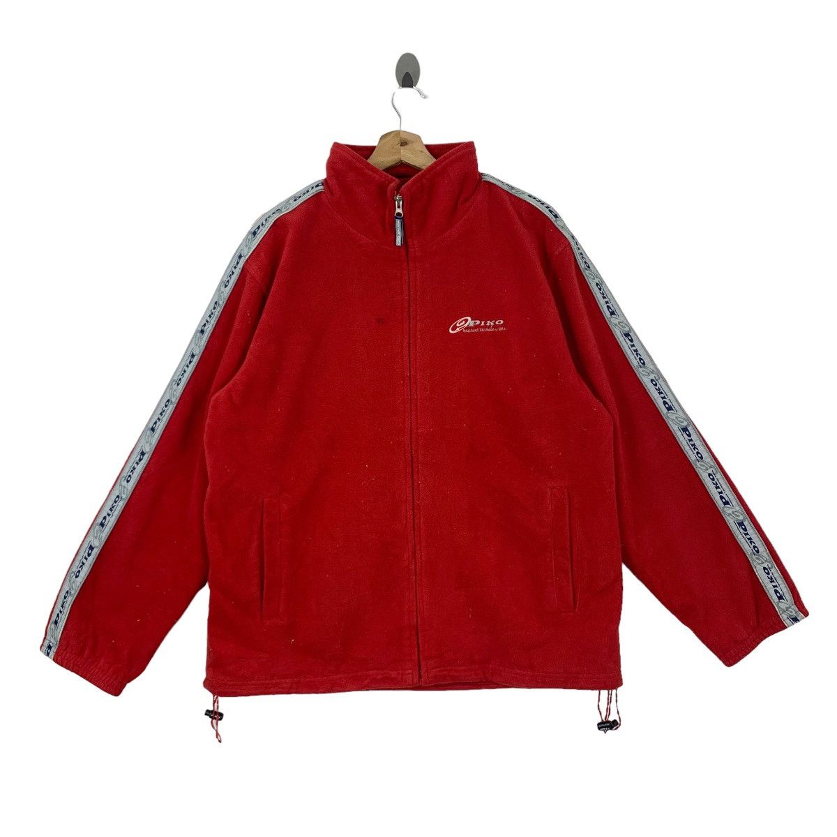 Vintage Piko Hawaiian Longboard Wear Fleece Zipper Jacket