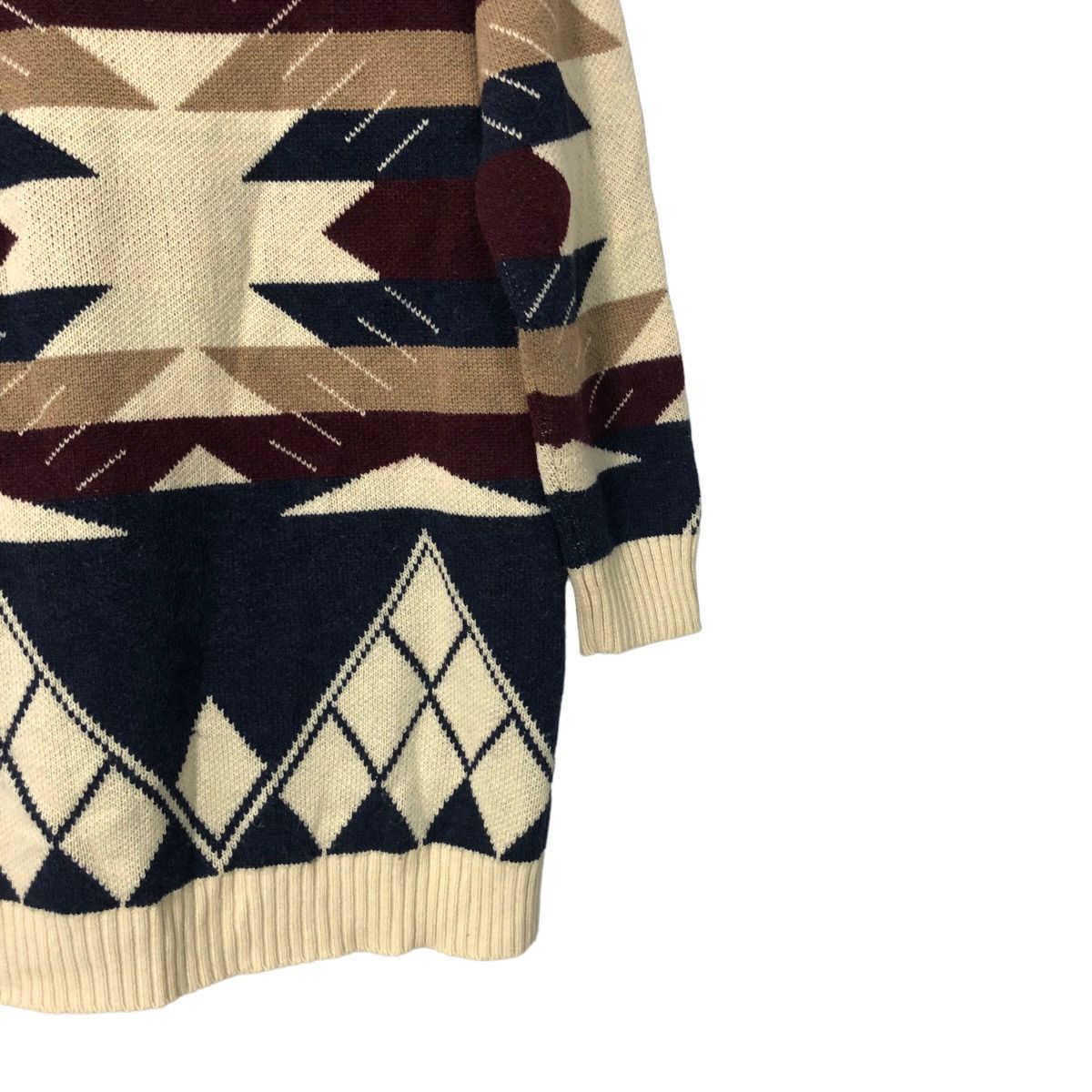 Japanese Brand Vintage Cutie Blonde Button Up Full Print Knitwear Cardigan Size US M / EU 48-50 / 2 - 7 Thumbnail