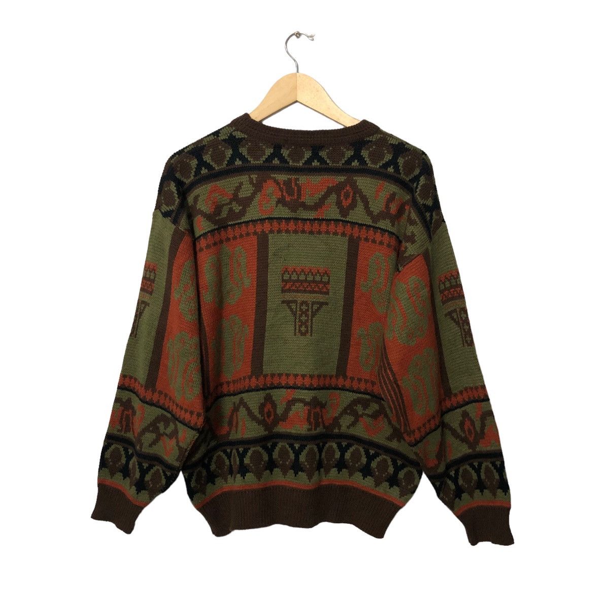 Homespun Knitwear Vintage Tazz Club Crewneck Embroidery Full Print Knitwear Size US L / EU 52-54 / 3 - 5 Thumbnail