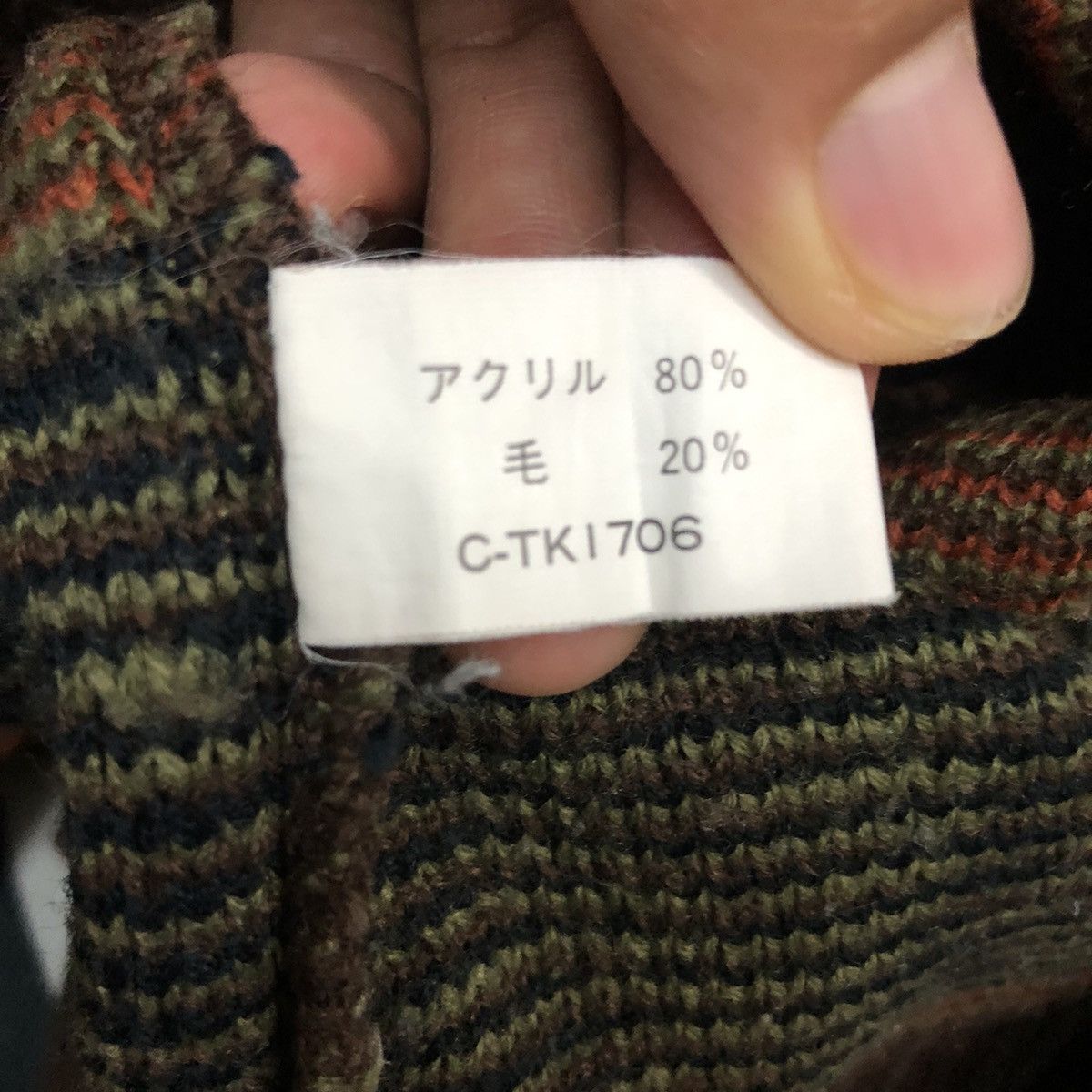 Homespun Knitwear Vintage Tazz Club Crewneck Embroidery Full Print Knitwear Size US L / EU 52-54 / 3 - 10 Thumbnail